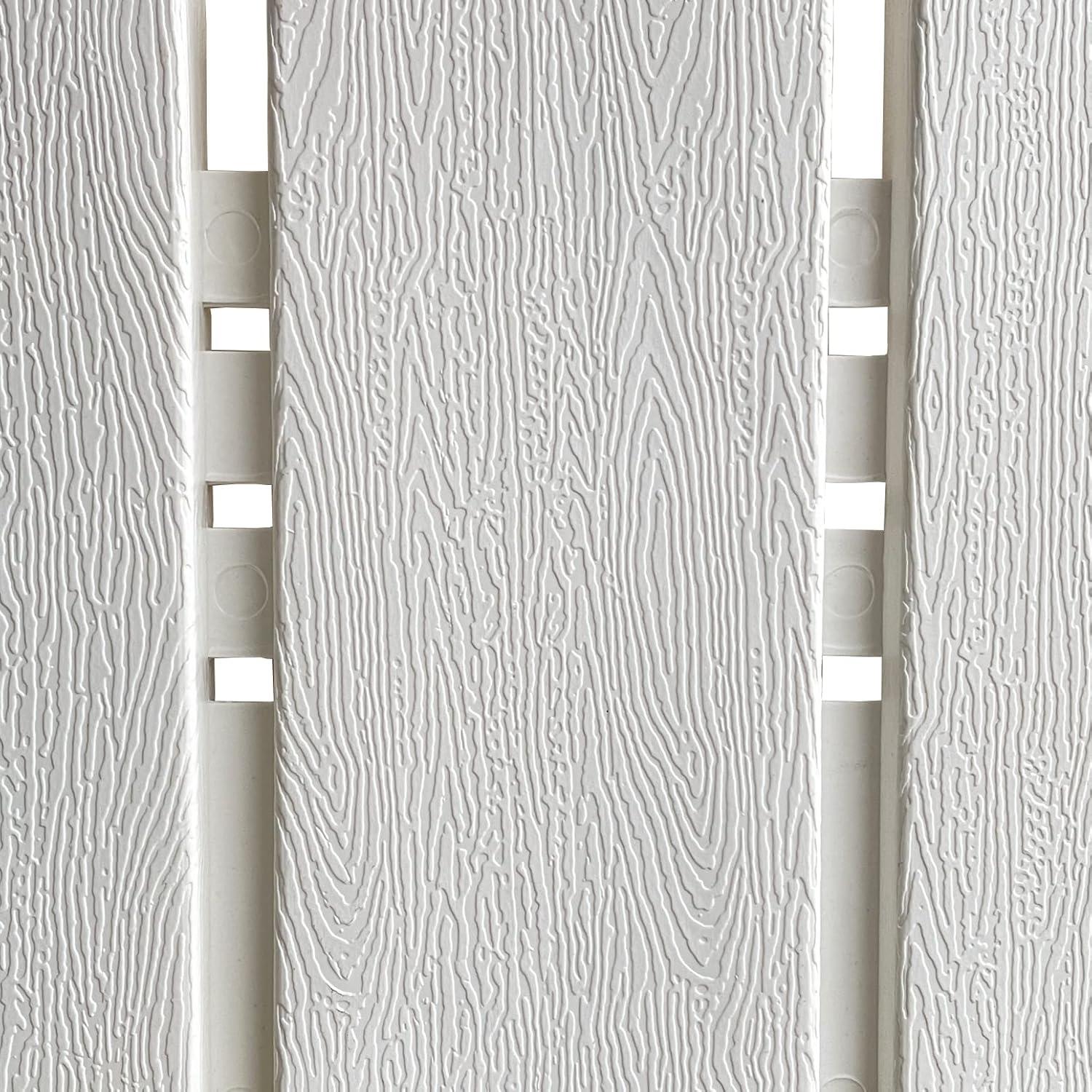 Kit de Bordes de Jardín 2.83 m Blanco ARRYNTHEON con 20 Picos