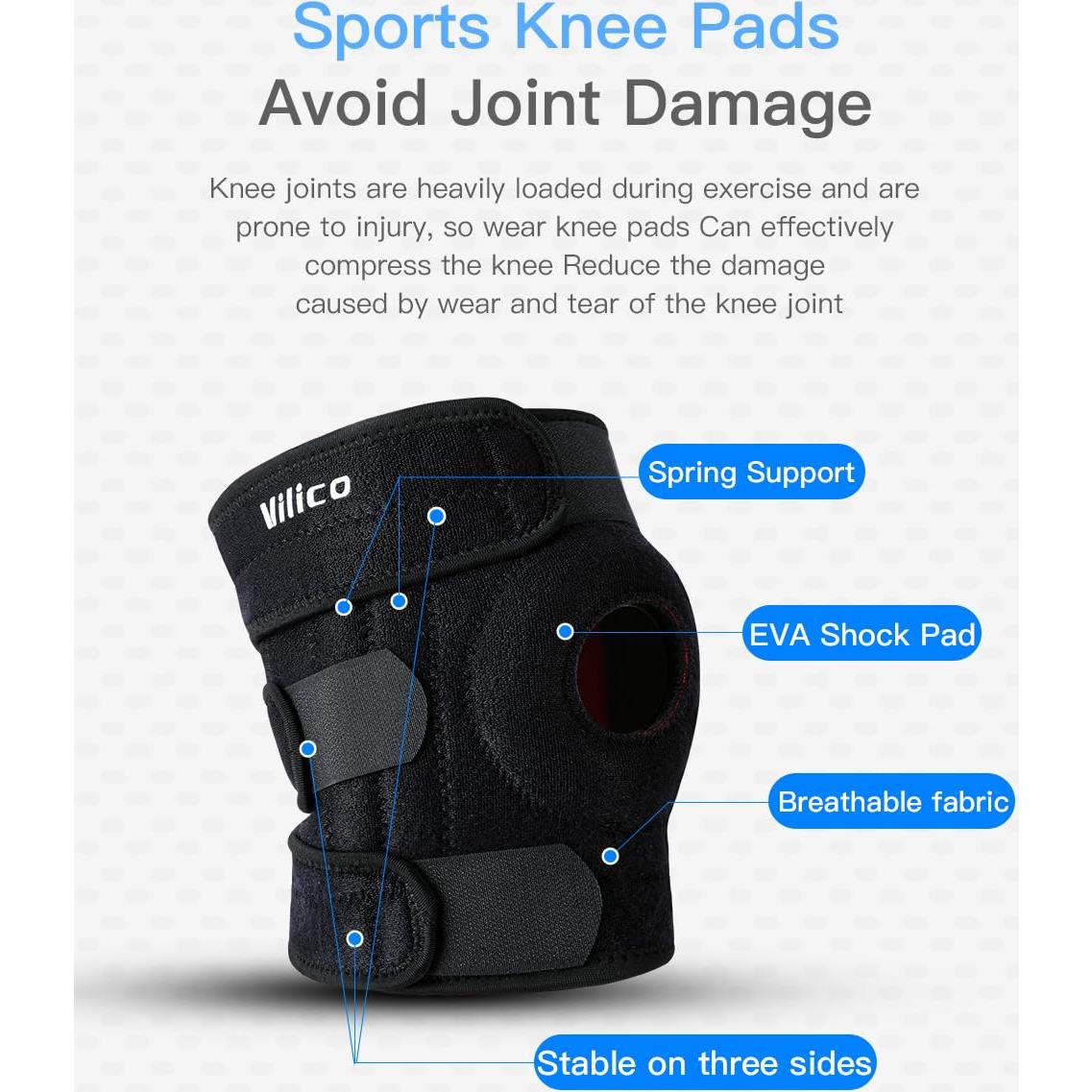 Férula para Rodilla SUJAYU Ajustable Alivio Dolor Articular