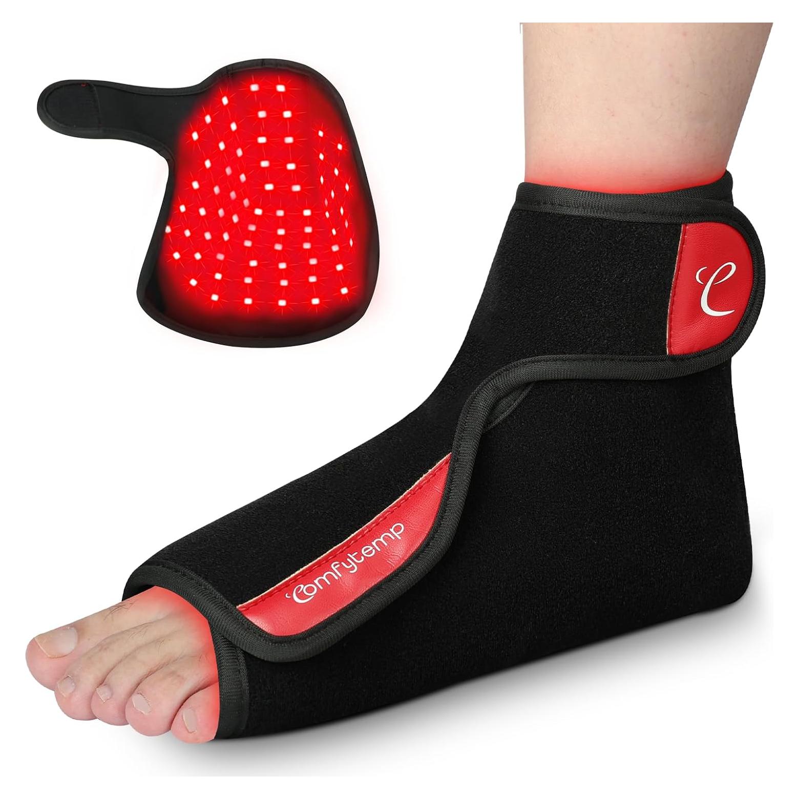 Comfytemp Terapia de Luz Roja Inalámbrica para Pies 22.86x17.78cm