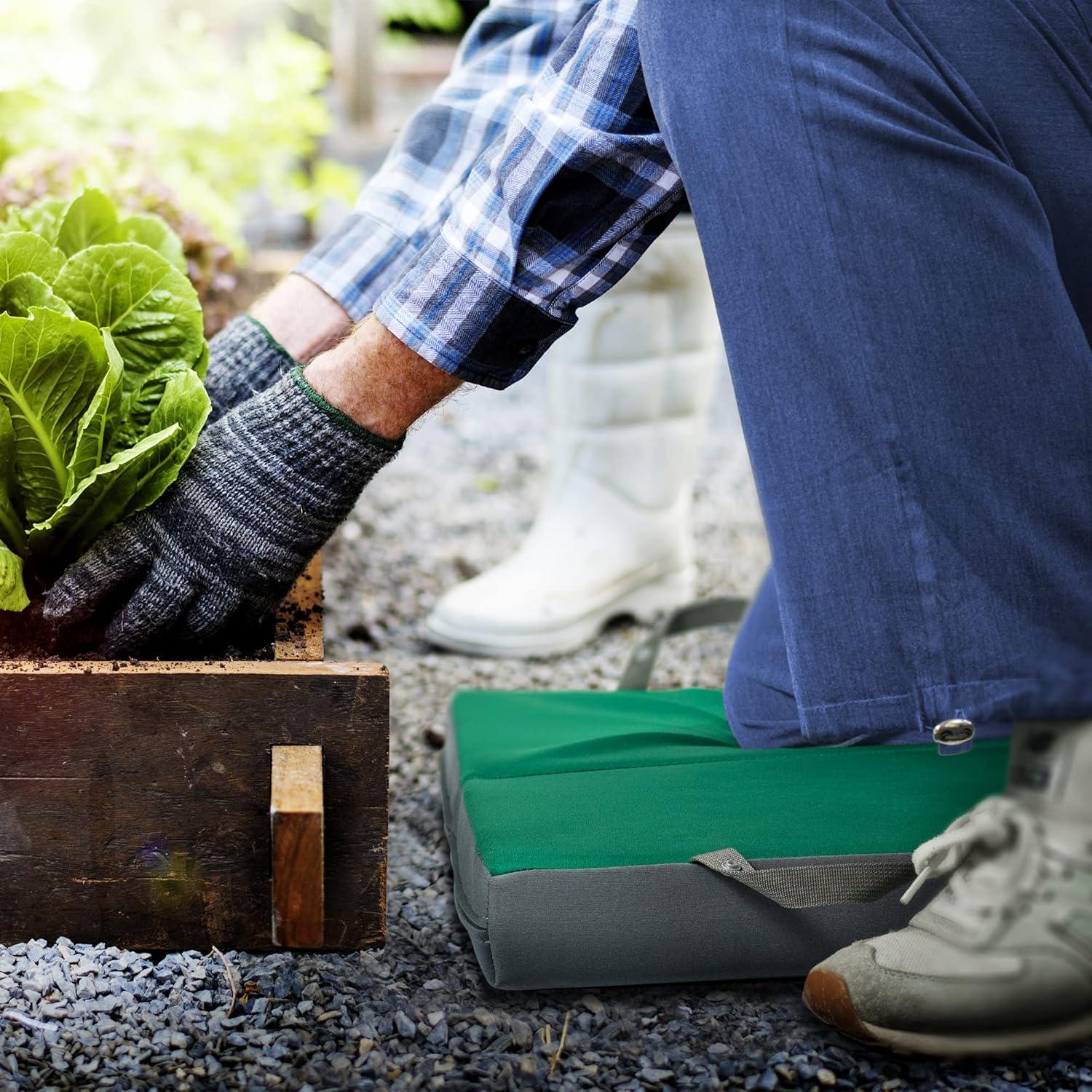 Almohadilla de Rodillas Extra Gruesa KI Store Verde Impermeable