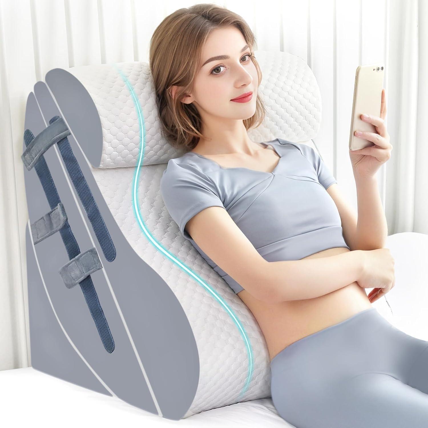 Juego de 4 Cojines en Cuña Ortopédicos Simpledad - Espuma Viscoelástica