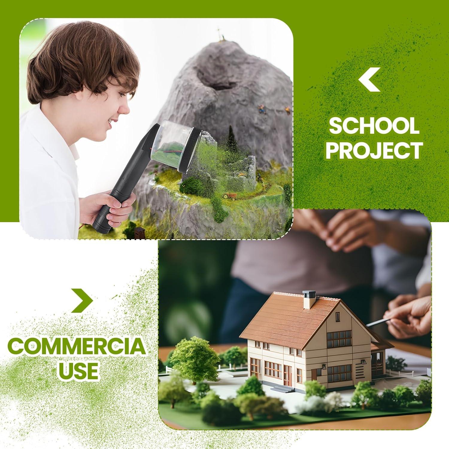 Kit Aplicador de Hierba Estática Tioncy con 4 Latas 60g