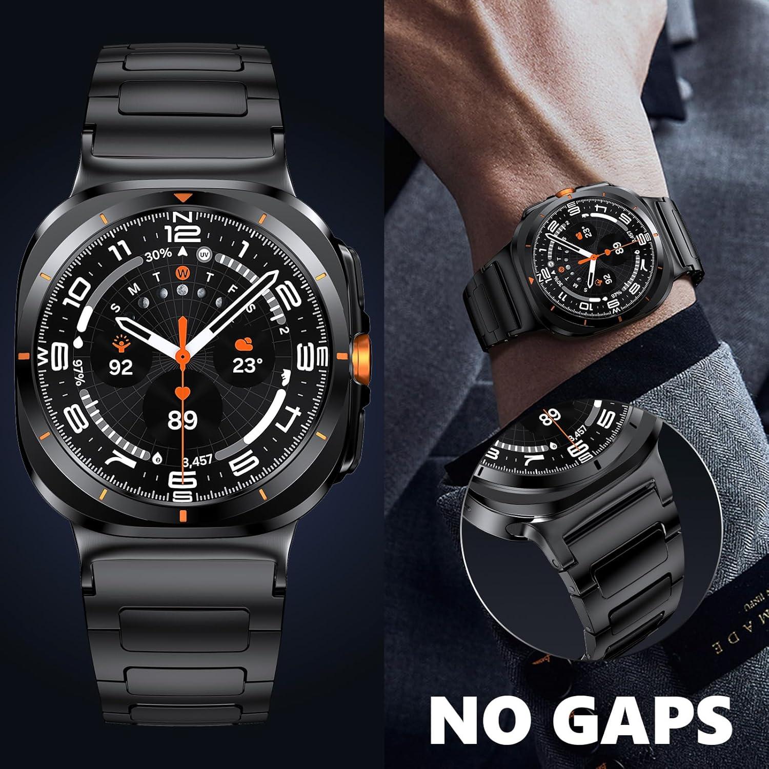 Correa de Acero Inoxidable PanPinnacle para Galaxy Watch 47mm