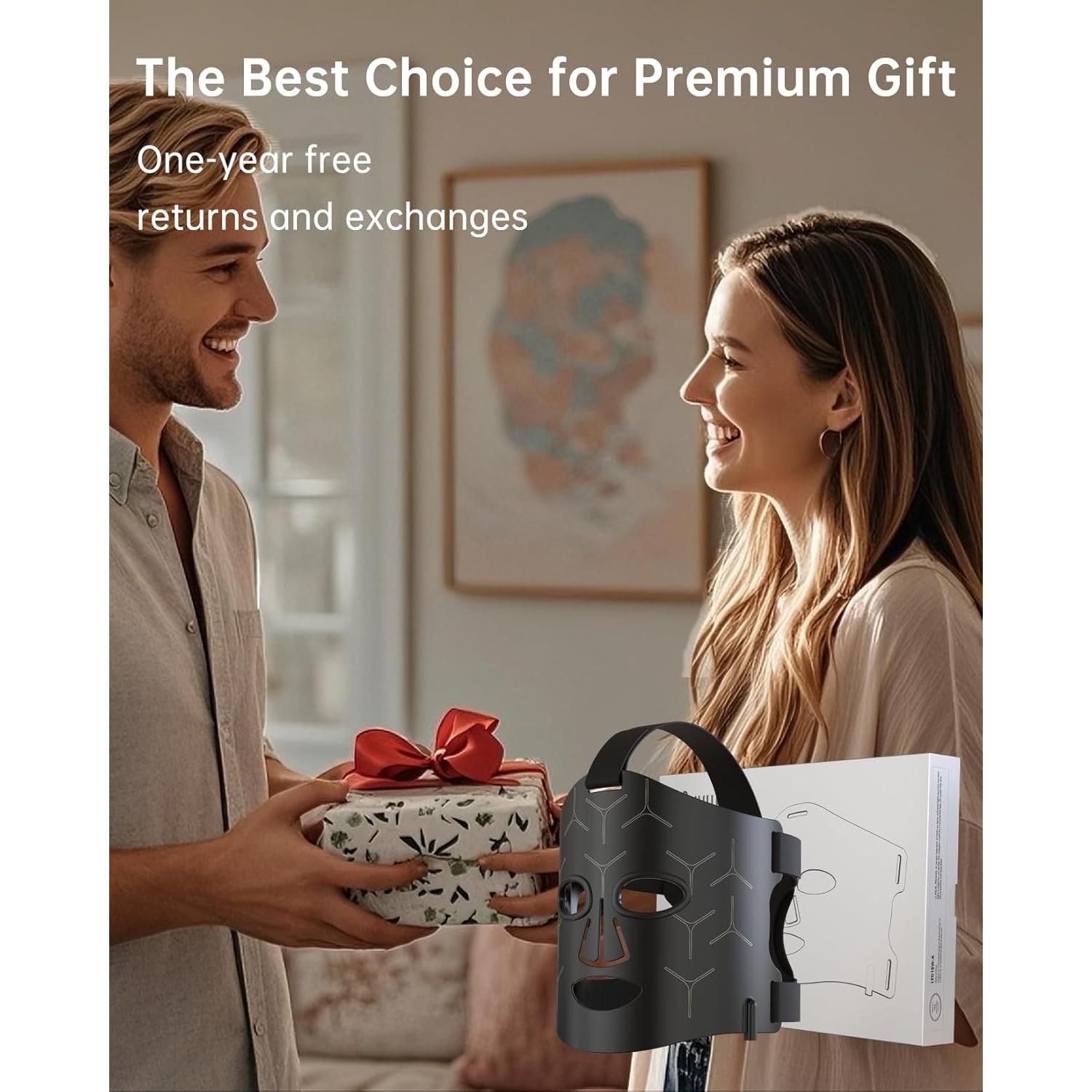 Máscara de Terapia de Luz Roja Infrarroja SHENZHEN 130g 830nm 633nm