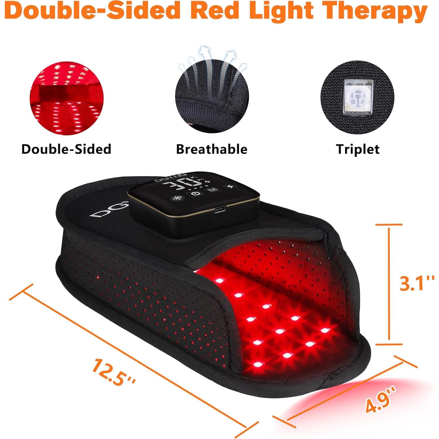 Dispositivo de Terapia de Luz Roja TUOB para Alivio del Dolor en Pies