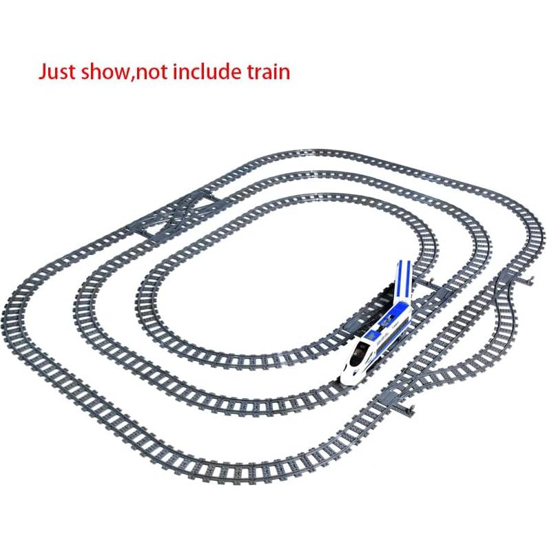 Accesorios de Vías de Tren MXIZYDAOY con Cruce Ferroviario