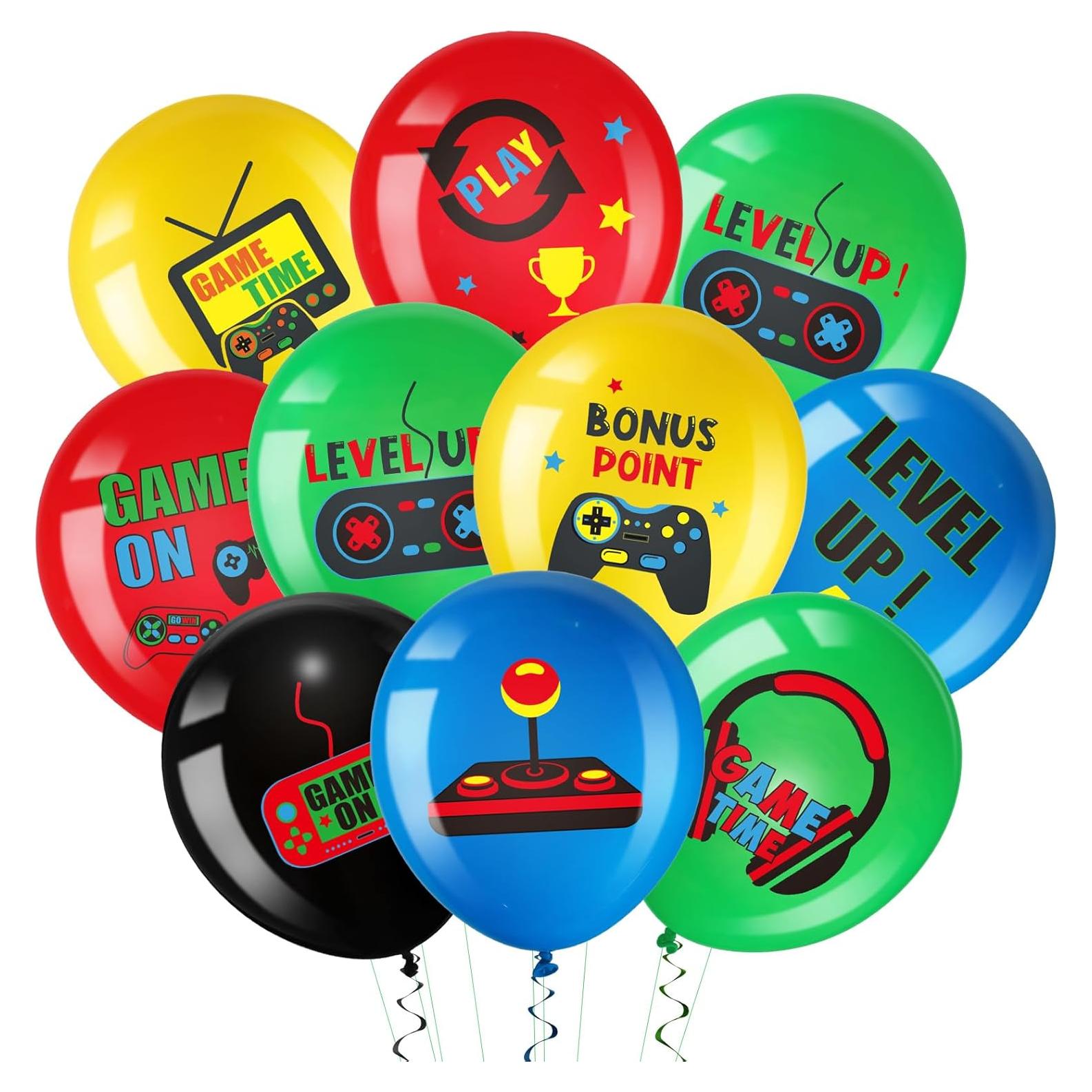 Conjunto de 45 Globos de Fiesta de Videojuegos Tradder
