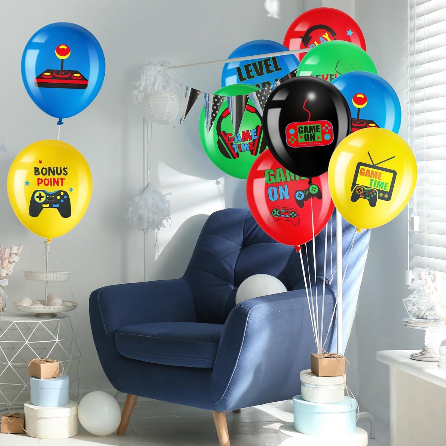 Conjunto de 45 Globos de Fiesta de Videojuegos Tradder