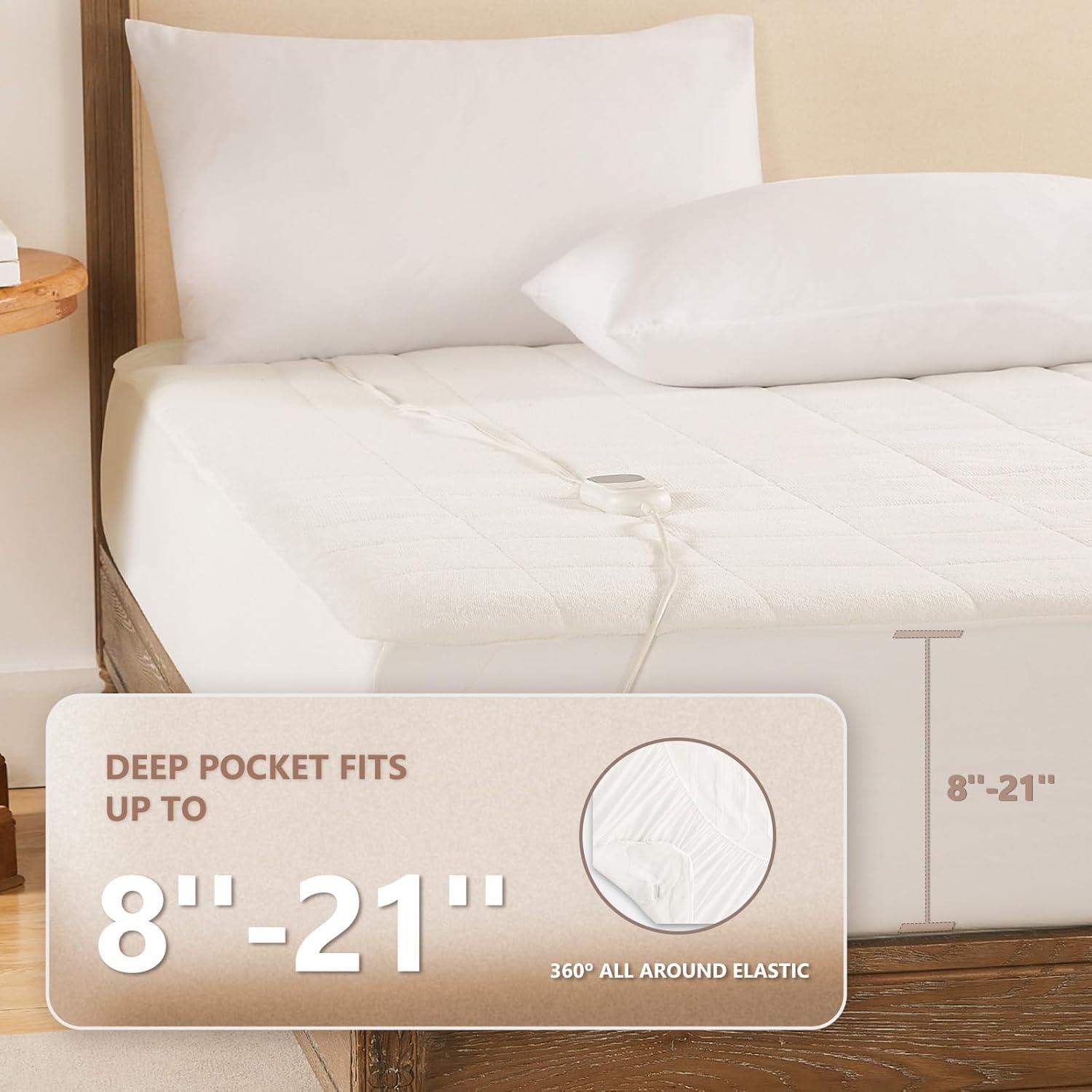 Almohadilla Térmica Homemate Individual Franela Coral 190.5x99.1cm