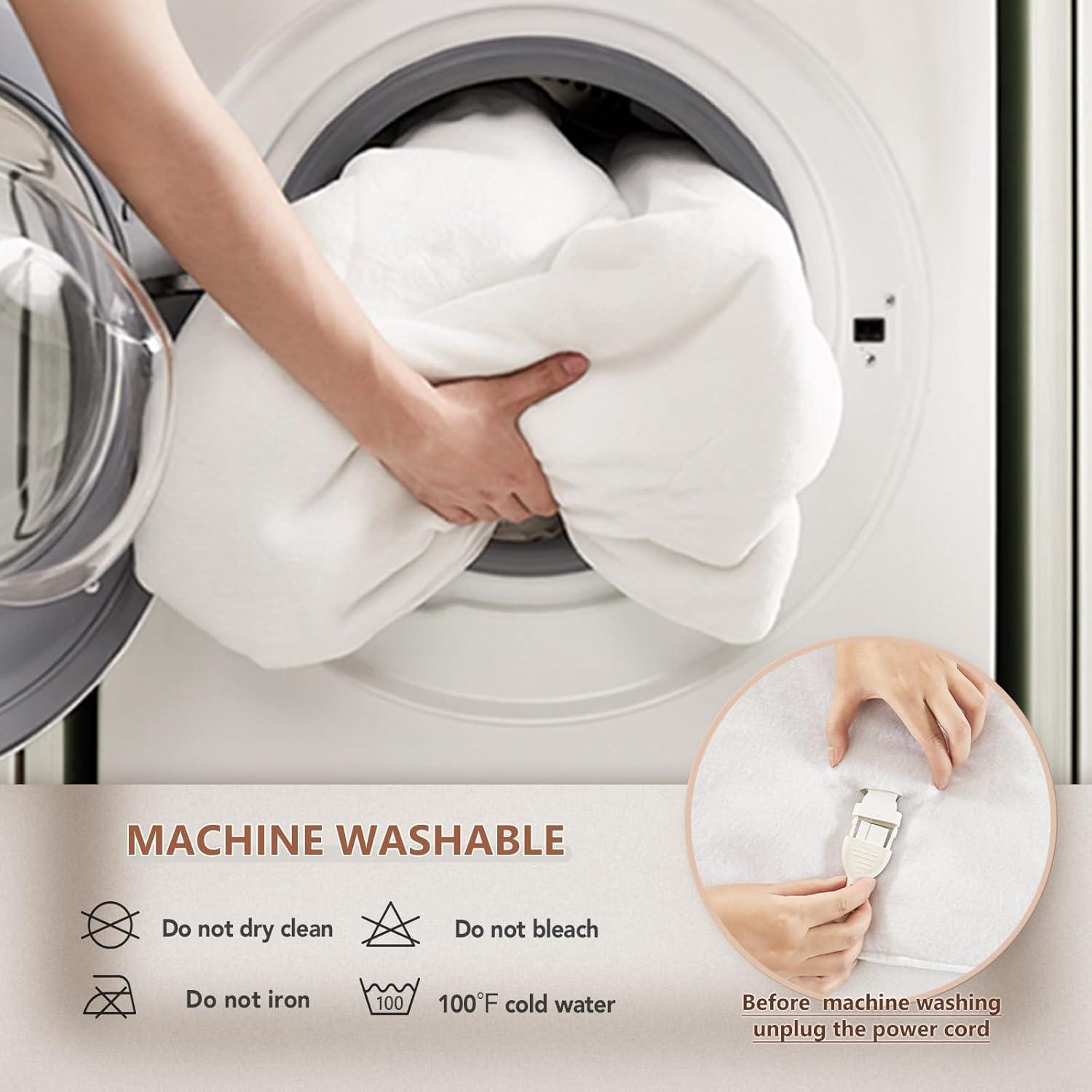 Almohadilla Térmica Homemate Individual Franela Coral 190.5x99.1cm