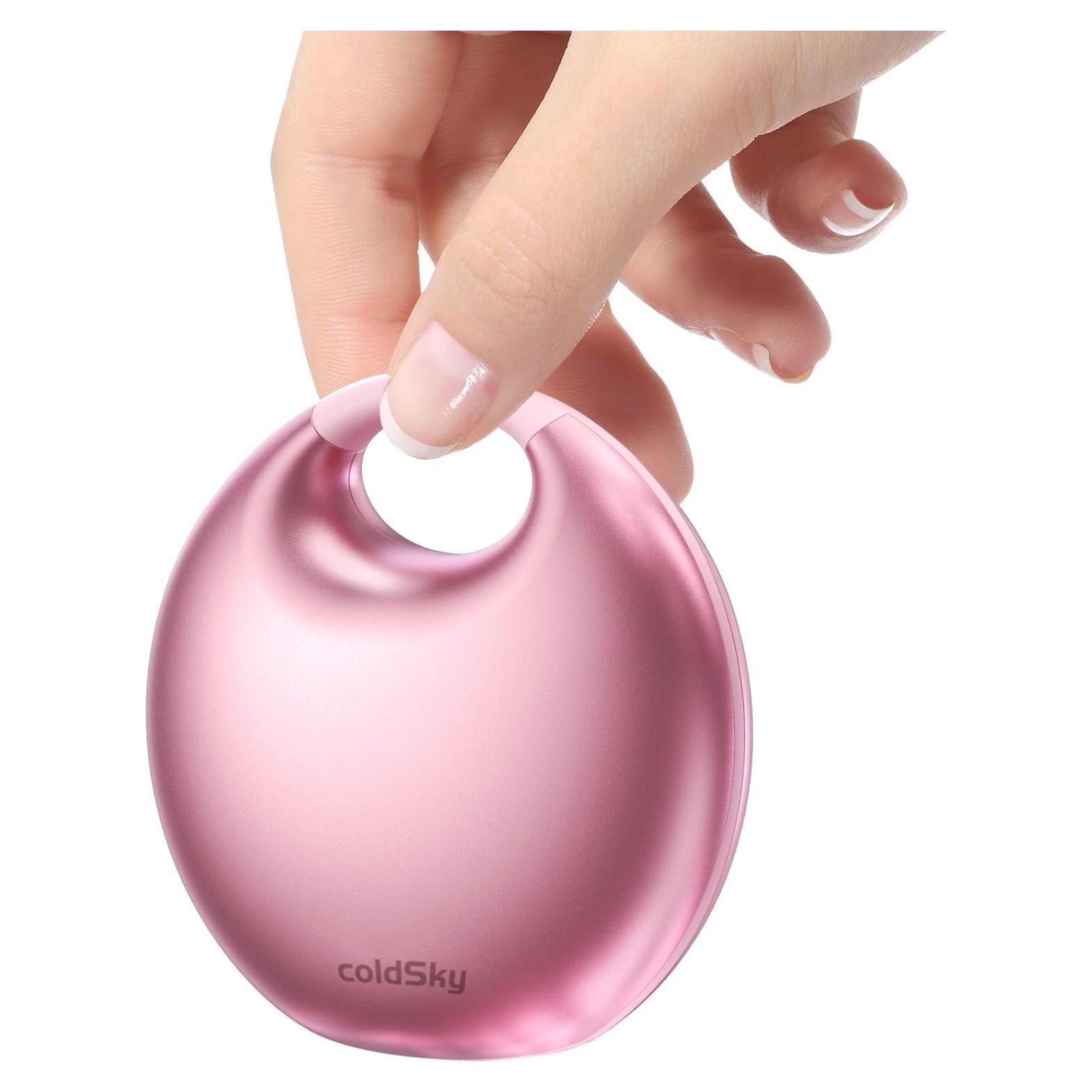 Calentador de Manos Eléctrico coldSky YL129 Rosa 4000mAh