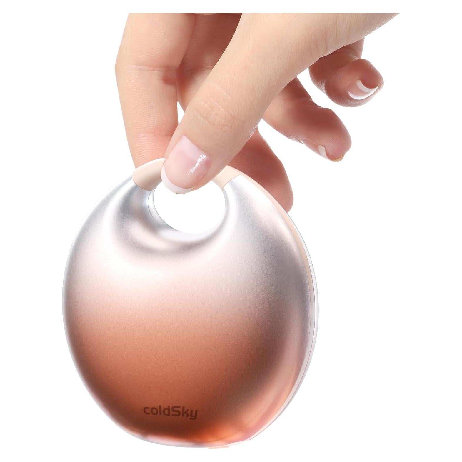 Calentador de Manos Eléctrico coldSky YL129 4000mAh Naranja