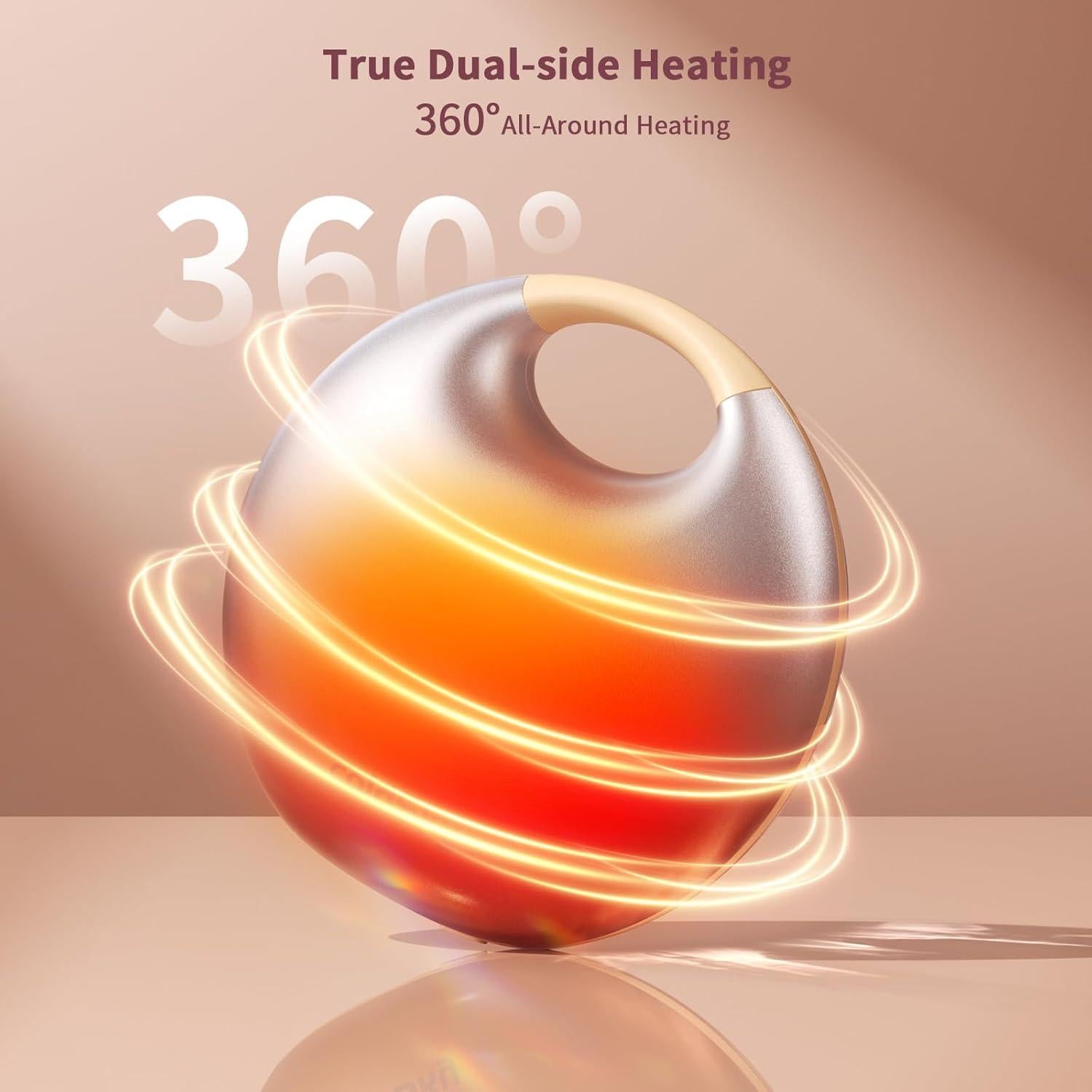 Calentador de Manos Eléctrico coldSky YL129 4000mAh Naranja