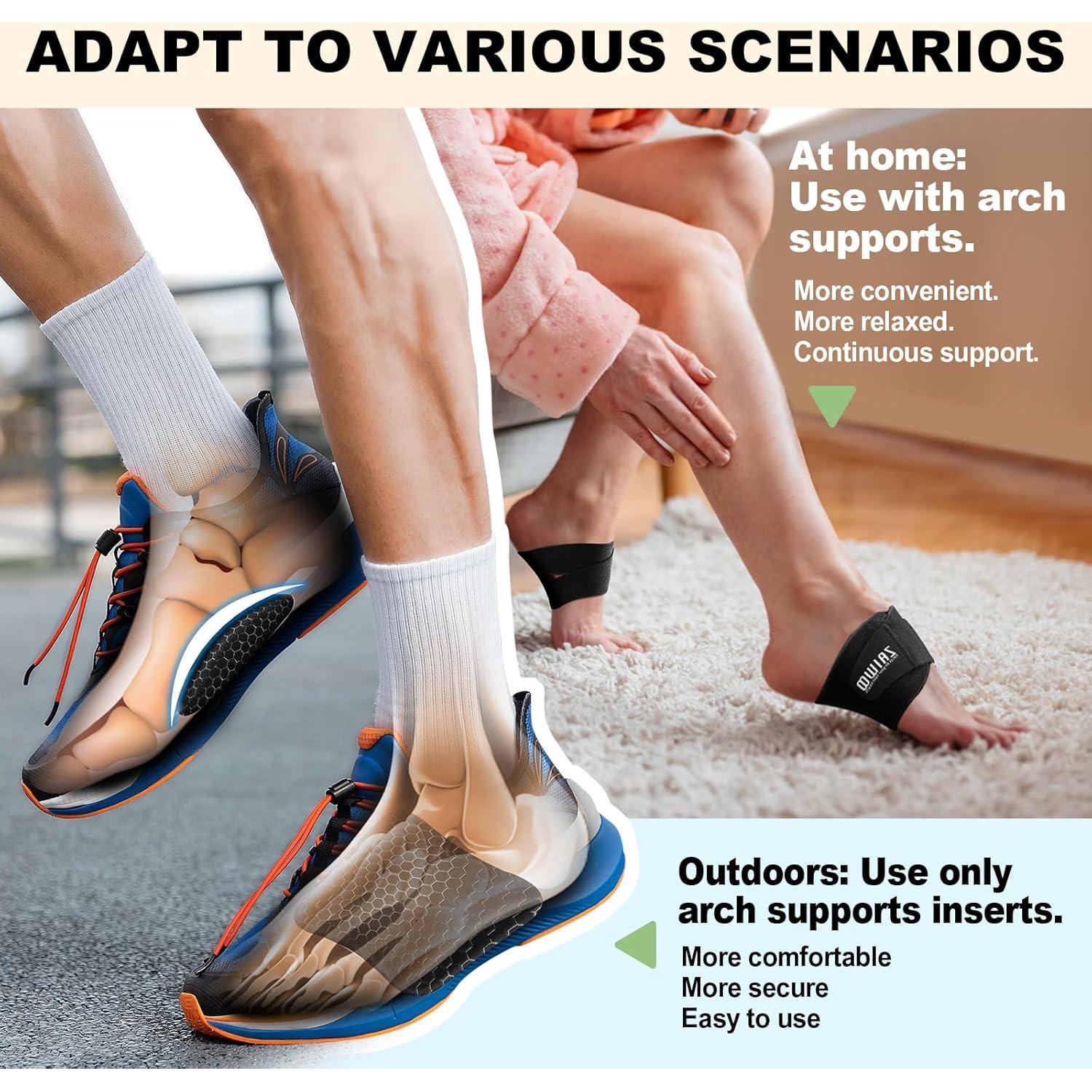 Insertos de Soporte Arqueado ZAIWOO - 2 Alturas Ajustables