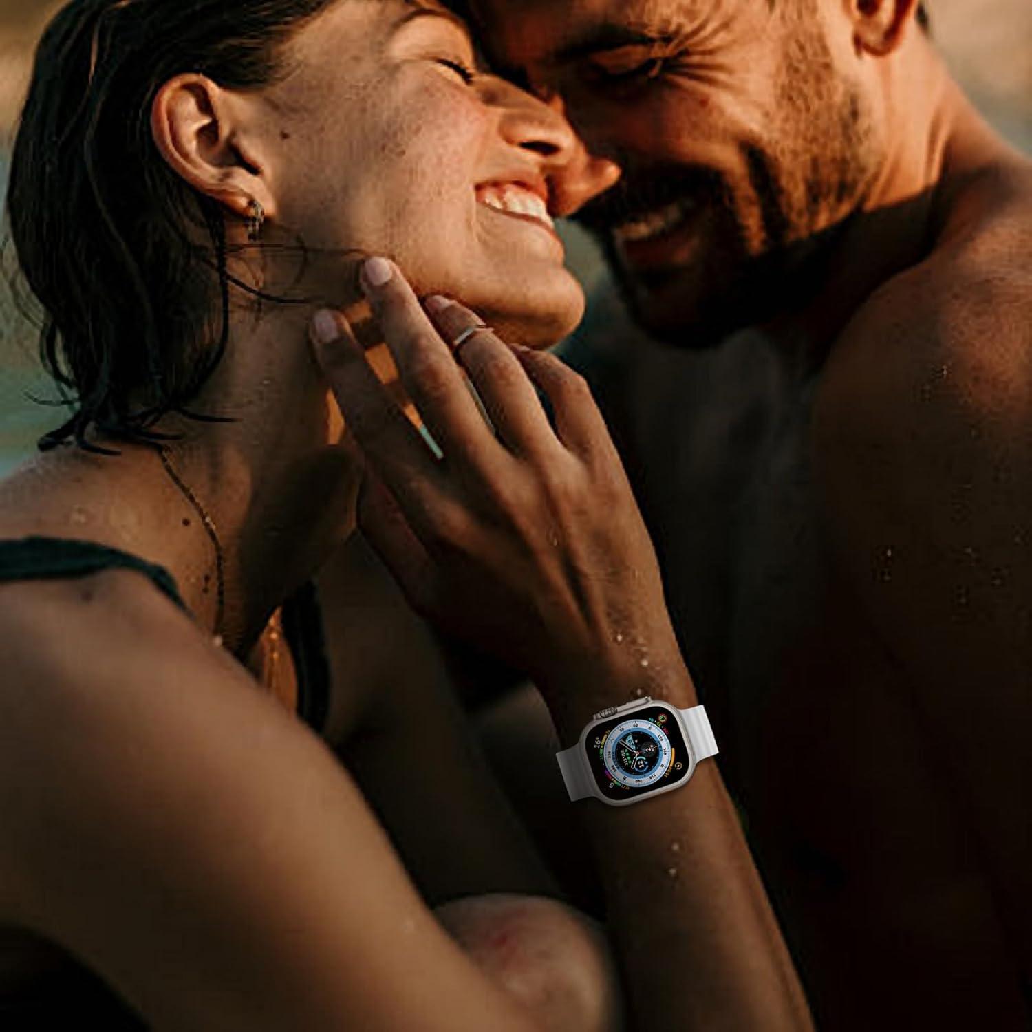 Banda Oceánica Silicona Ajustable para Apple Watch Ultra 49mm