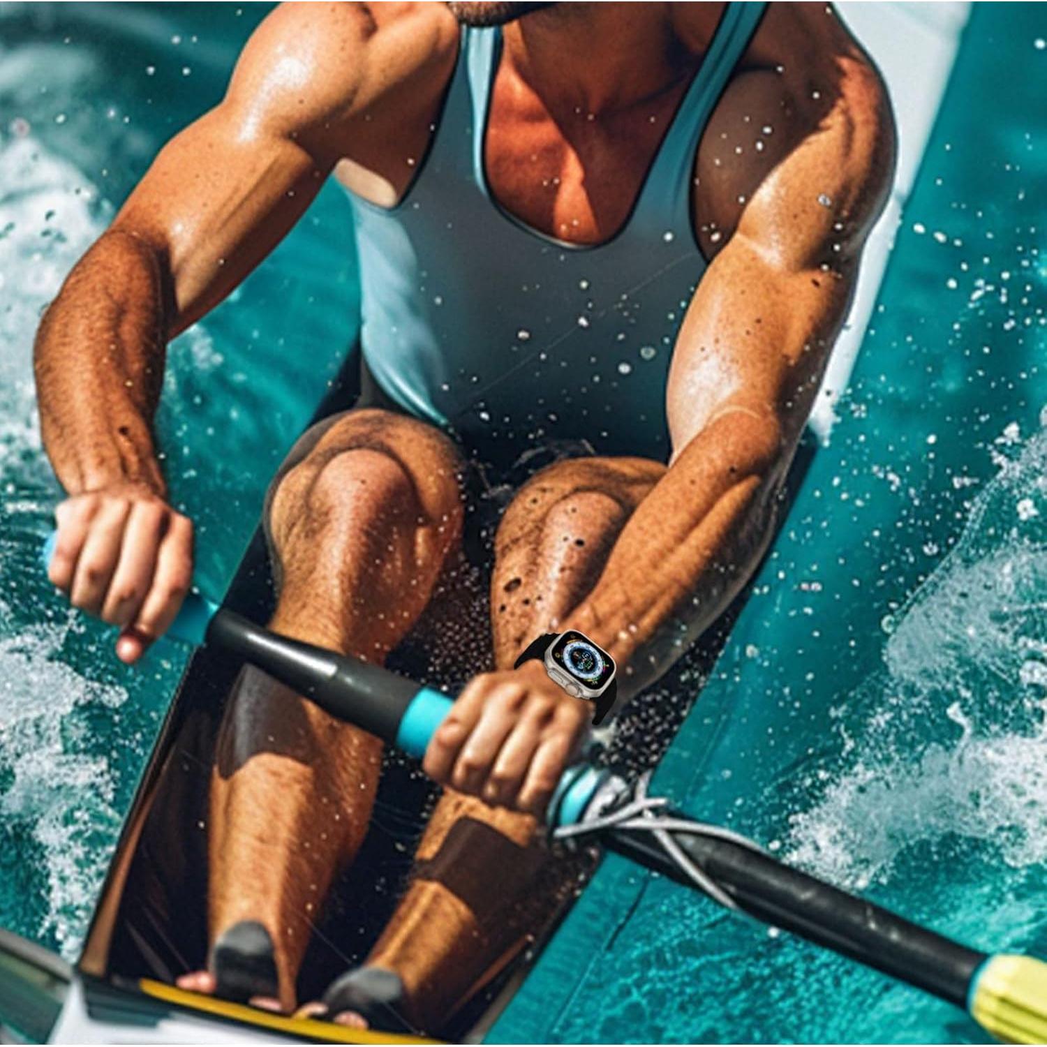 Banda Oceánica Silicona Ajustable para Apple Watch Ultra 49mm