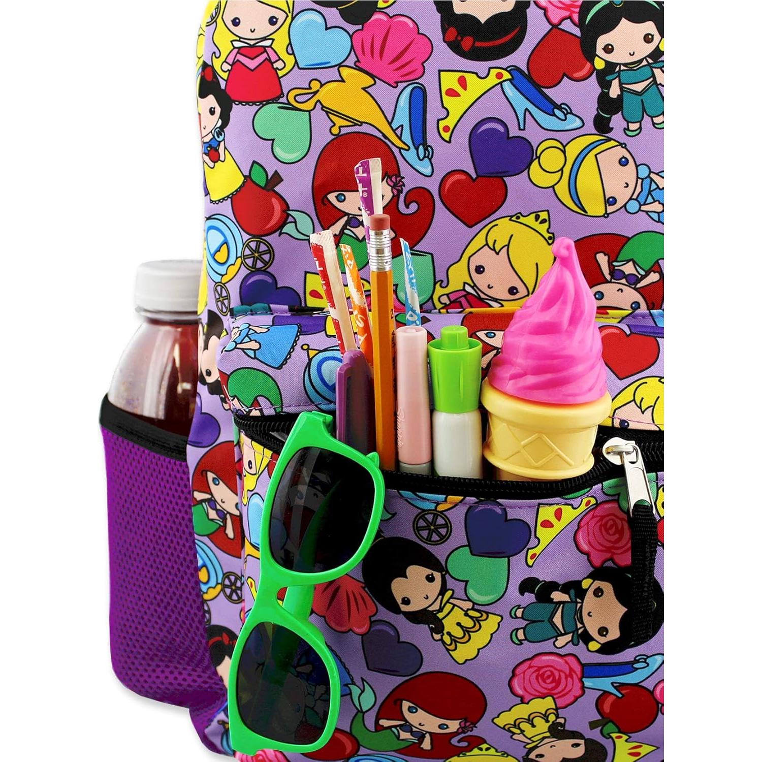 Mochila Escolar Disney Princess 40.6 cm Morado Talla Única