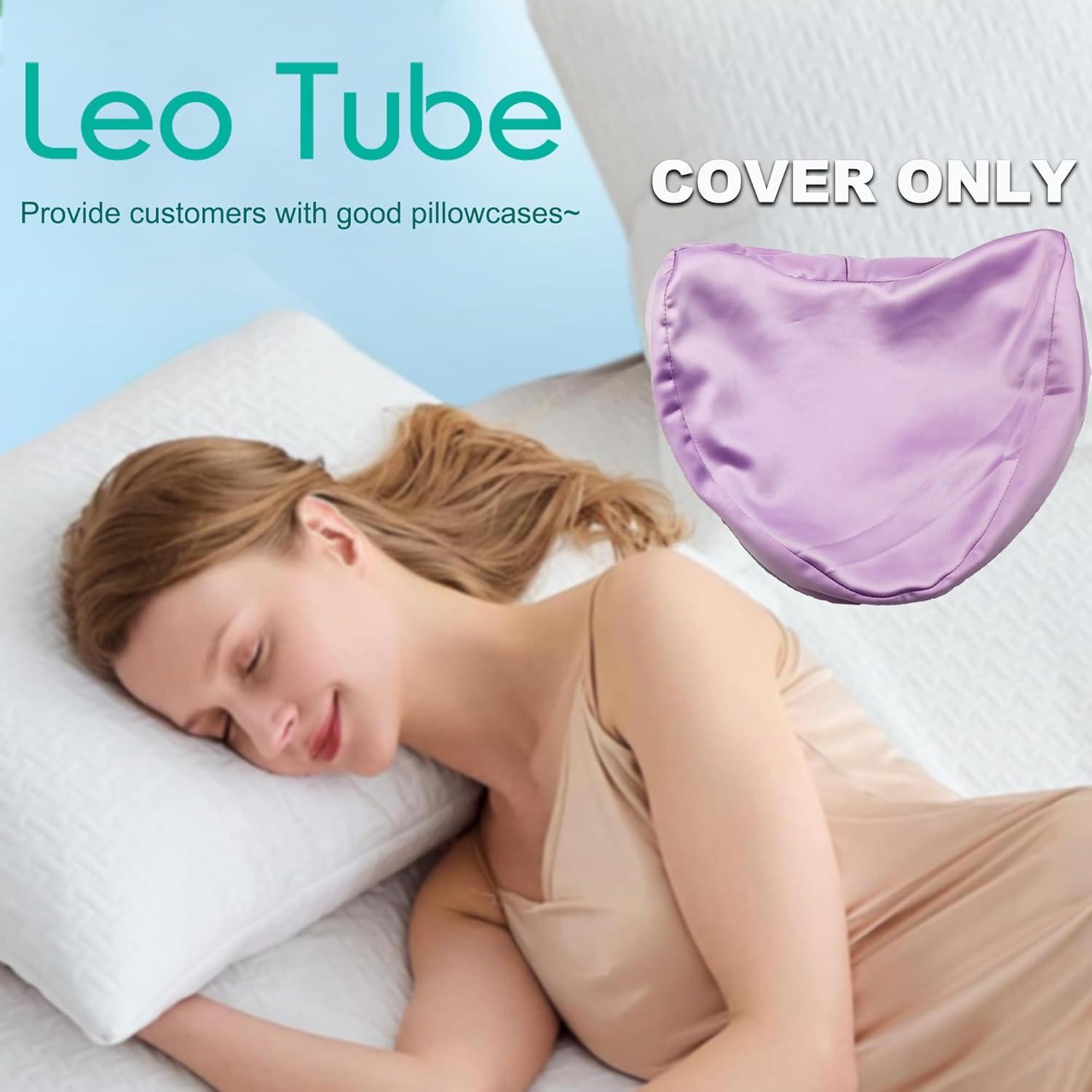 Funda de Almohada de Satén LeoTube para Almohada Contour