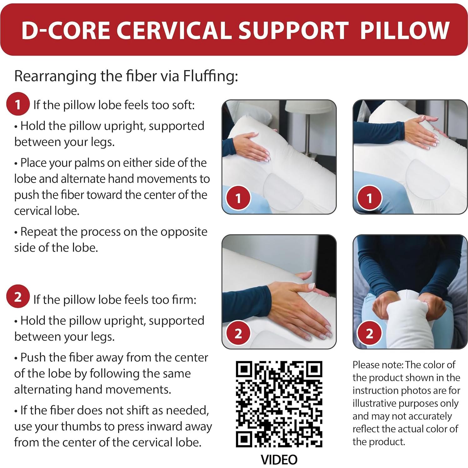 Almohada Cervical Ortopédica Productos Core D-Core 61x40.6cm