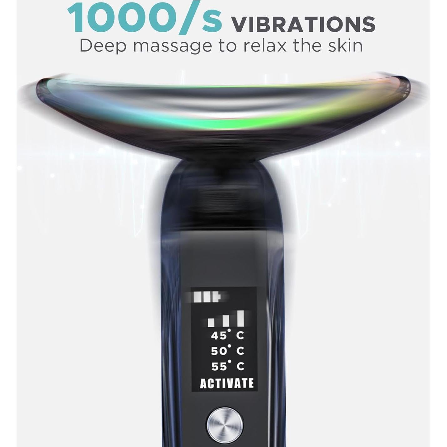 Masajeador Facial y de Cuello Rantxiny con Calor y Vibración