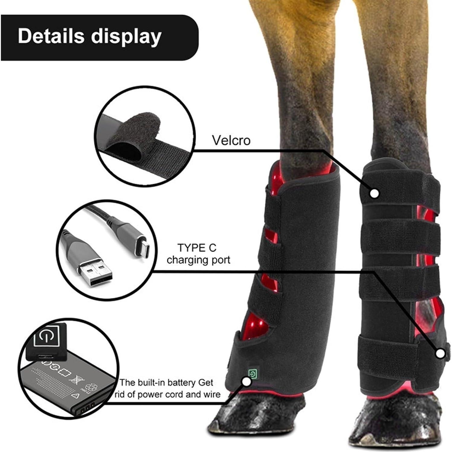 Terapia de Luz Roja para Caballos - Dispositivo LED 660nm/850nm