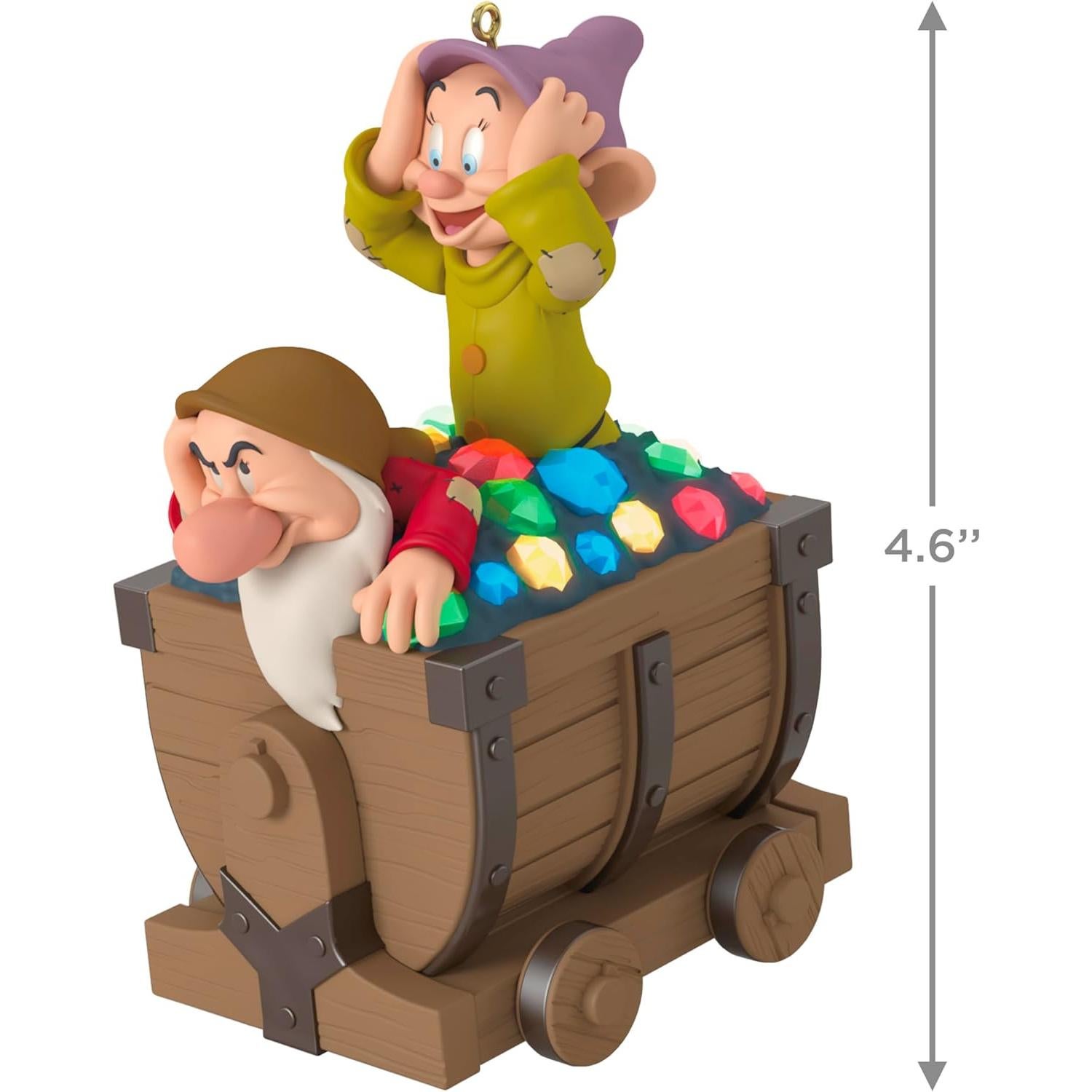 Adorno Navideño Hallmark Keepsake Blancanieves Musical con Luz