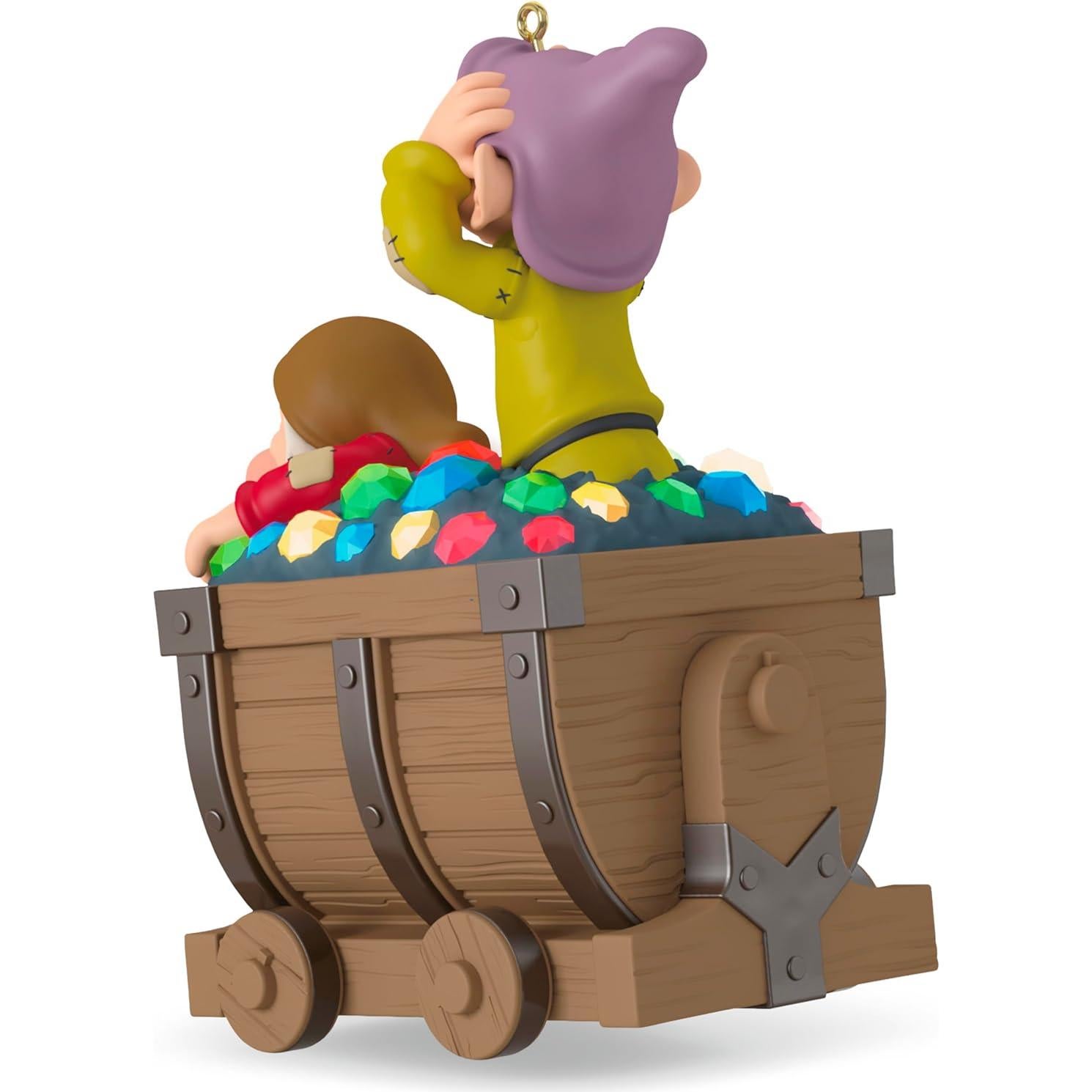 Adorno Navideño Hallmark Keepsake Blancanieves Musical con Luz