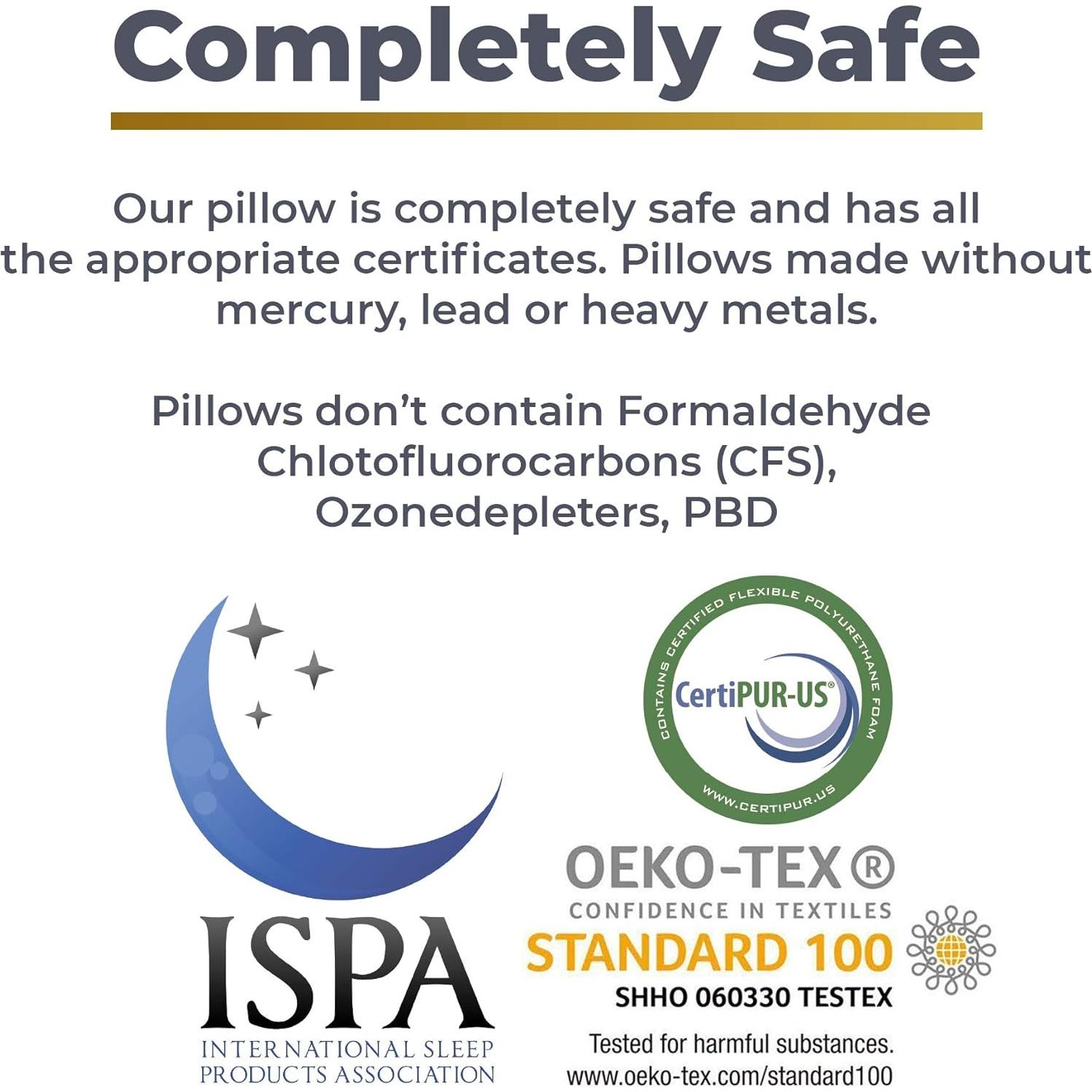 Almohada de Viaje Royal Therapy Espuma Viscoelástica Ajustable 45x30 cm