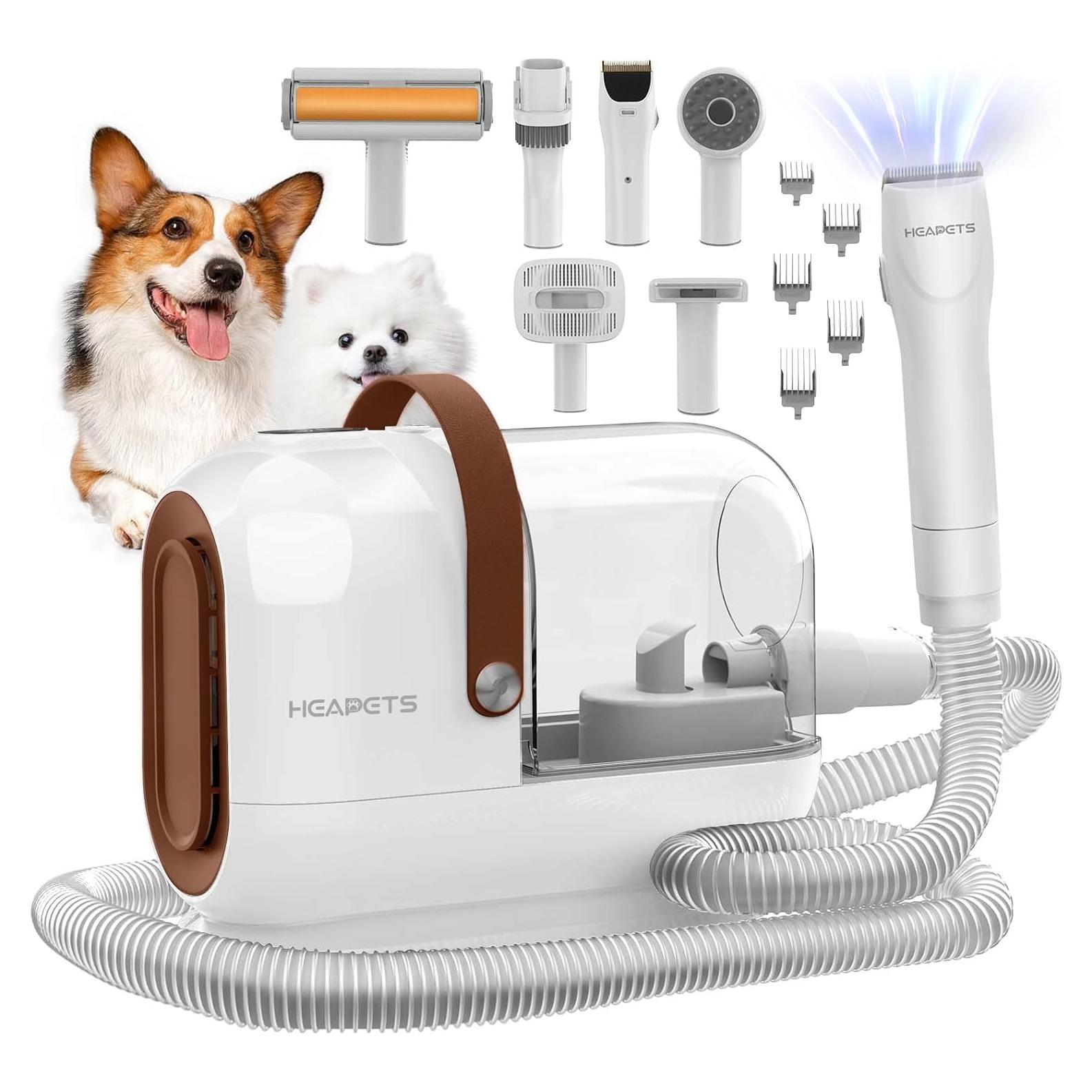 Kit de Aspiradora HEAPETS para Acicalamiento de Perros 3L