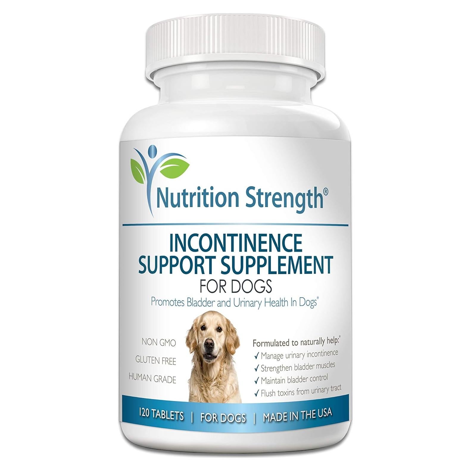 Suplemento para Incontinencia en Perros Nutrition Strength 120 Tabletas