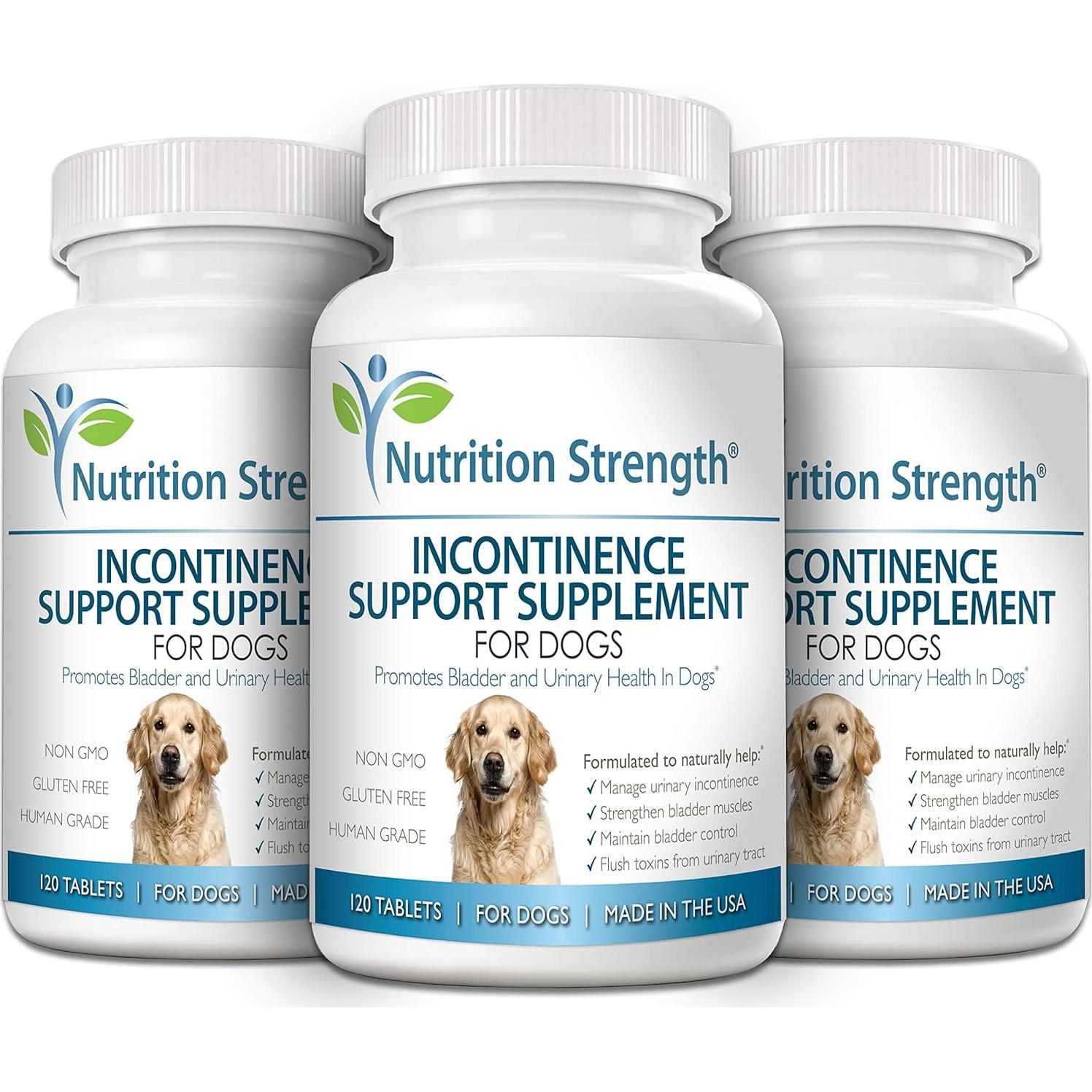 Suplemento para Incontinencia en Perros Nutrition Strength 120 Tabletas