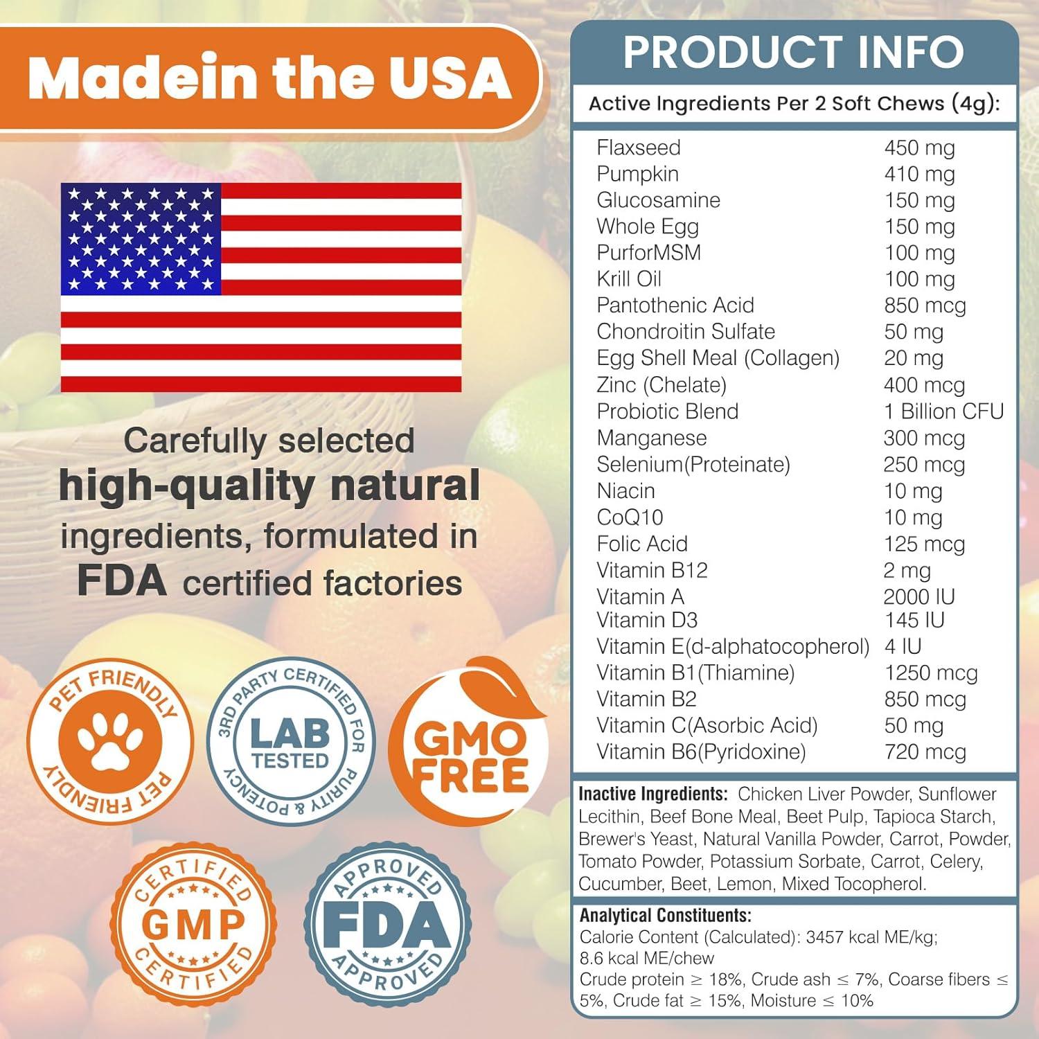 Multivitamínico Masticable para Perros TTLXBL 200 Ct Pollo