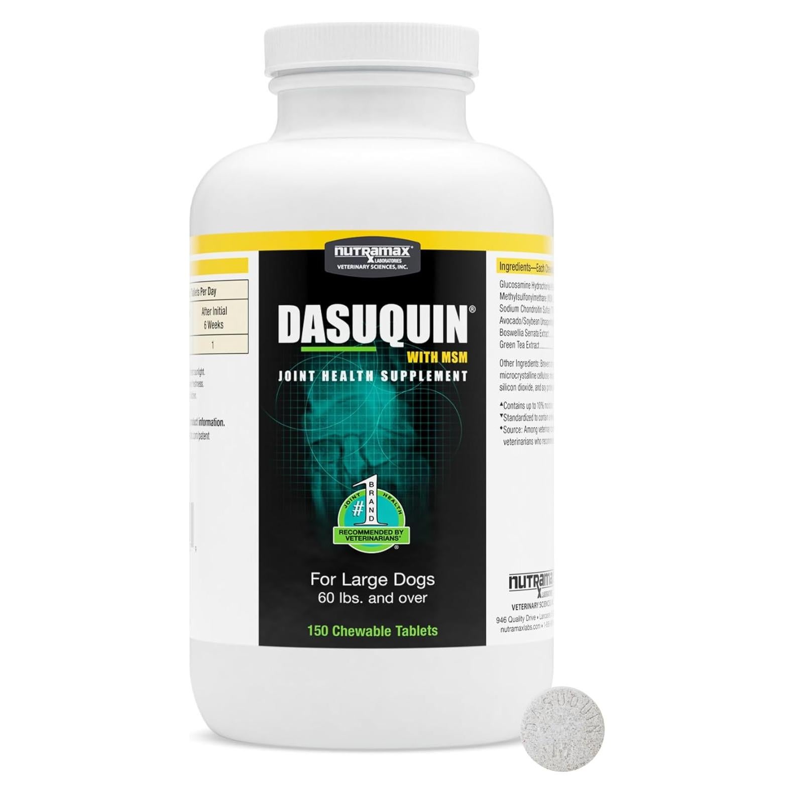 Nutramax Dasuquin con MSM Masticables 150 Conteo para Perro Grande