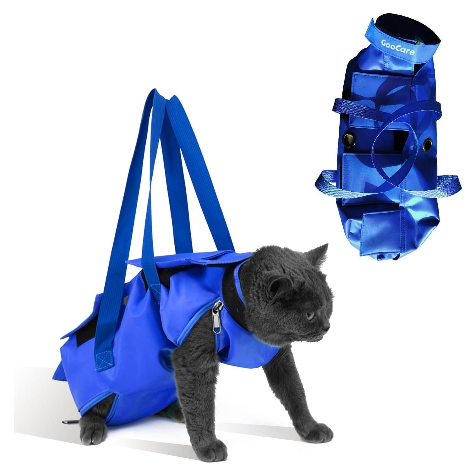 Bolsa de Aseo para Mascotas GooCare Mediana Azul 43x25cm