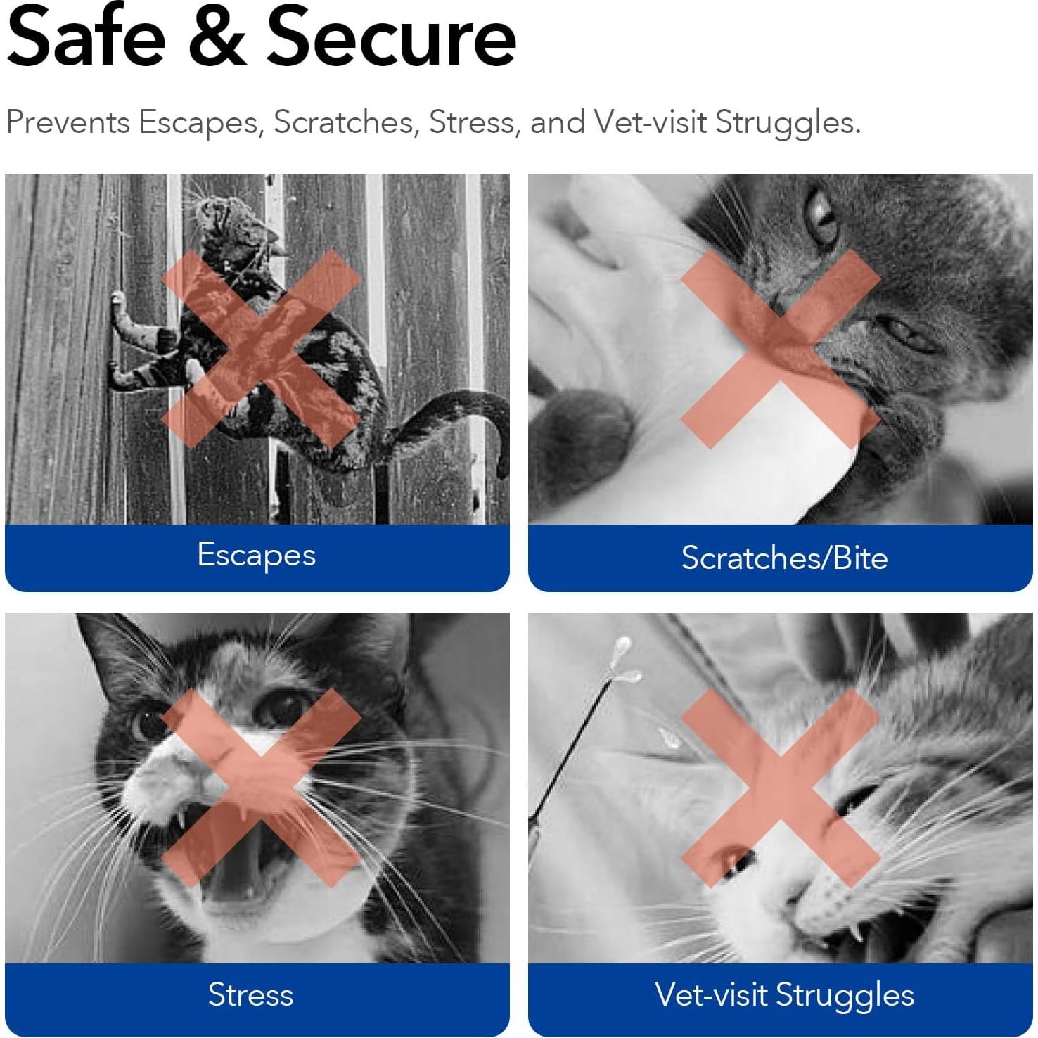 Bolsa de Aseo para Mascotas GooCare Mediana Azul 43x25cm