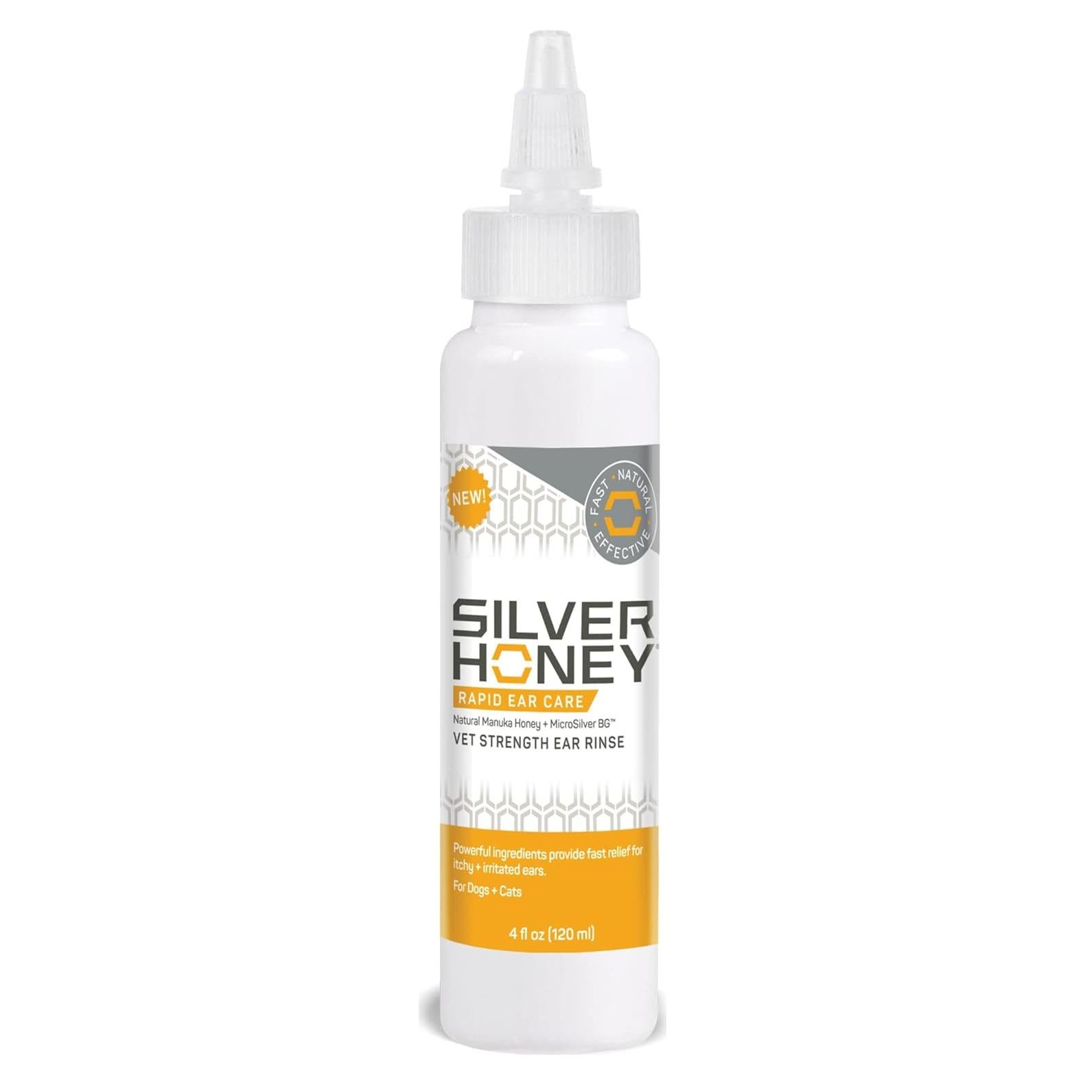Silver Honey Cuidado Rápido para Oídos Veterinario 118ml