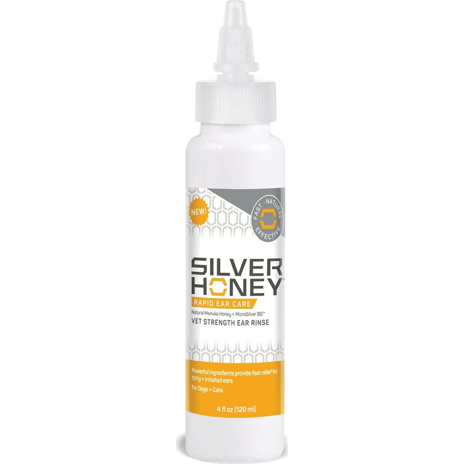 Silver Honey Cuidado Rápido para Oídos Veterinario 118ml
