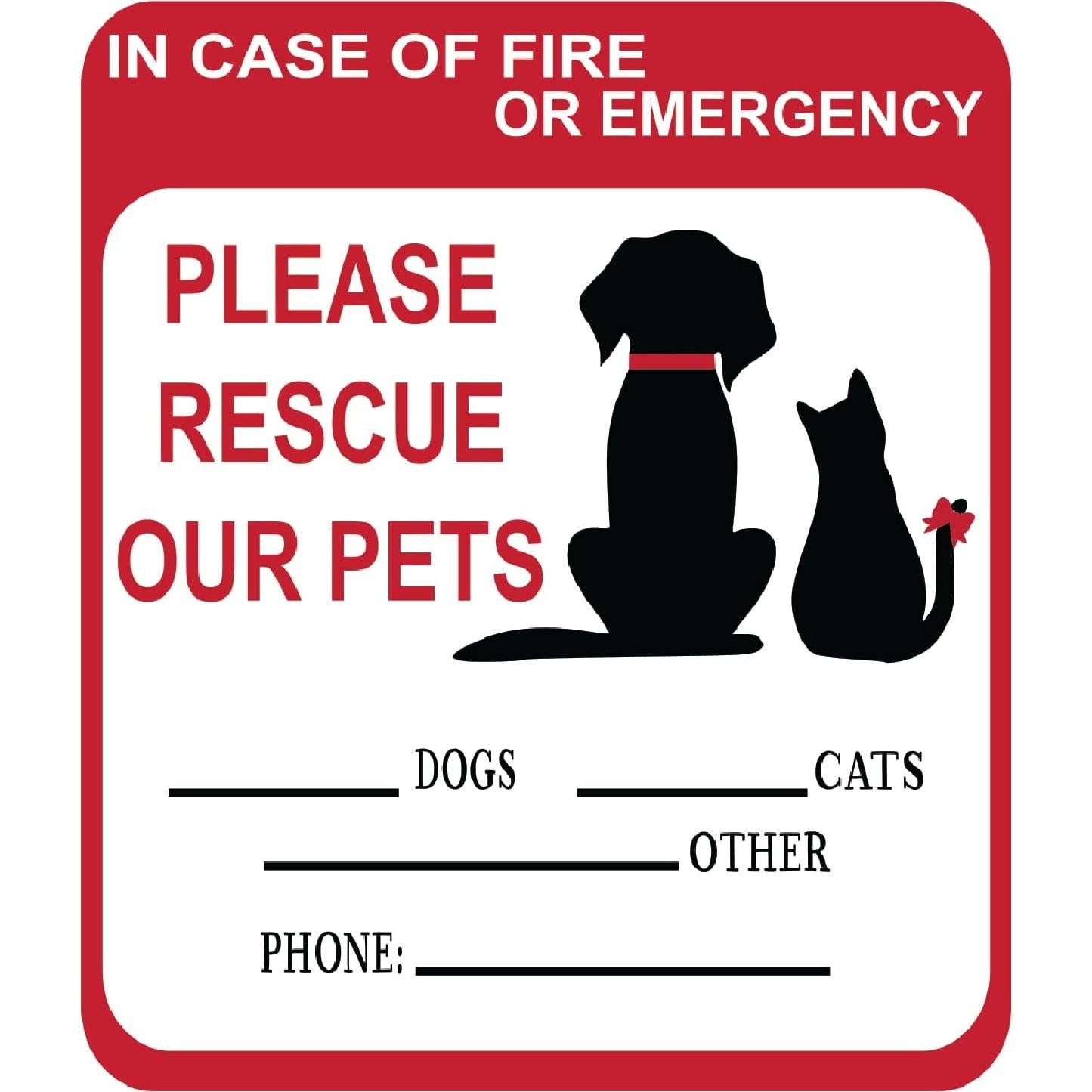 Alarma de Emergencia para Mascotas CS1414-2PK - 12.7x17.8cm