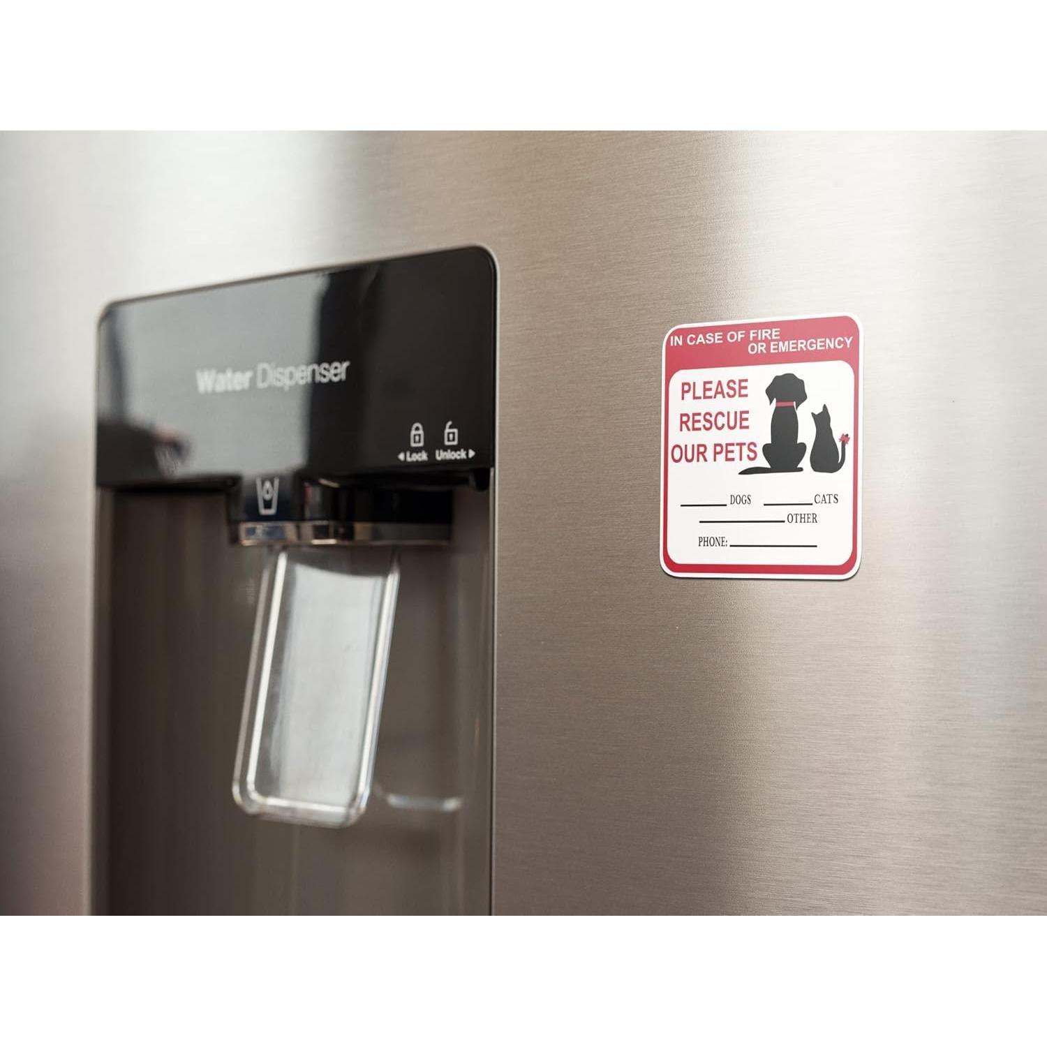 Alarma de Emergencia para Mascotas CS1414-2PK - 12.7x17.8cm