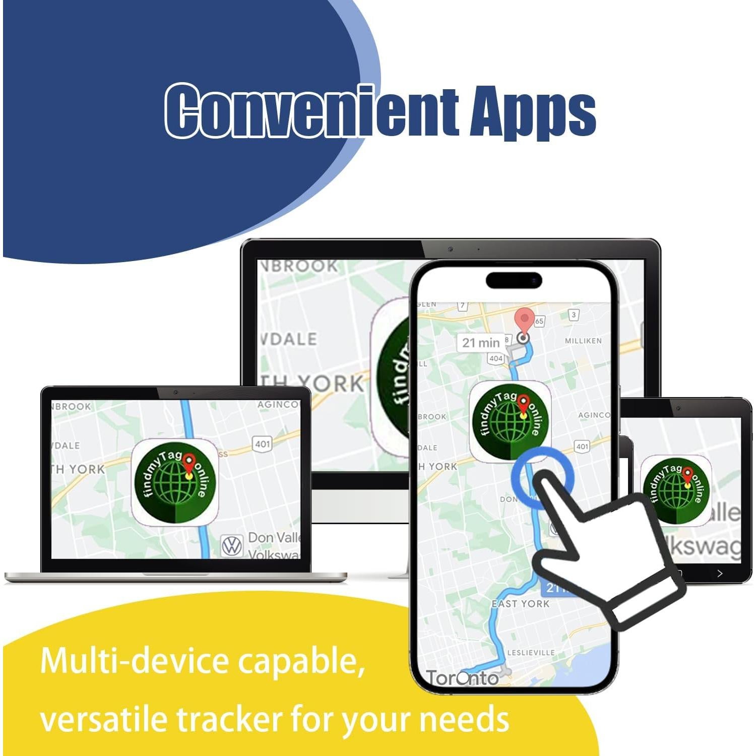 Rastreador GPS IOYDC GF11 - Sin SIM, Compacto y Ligero