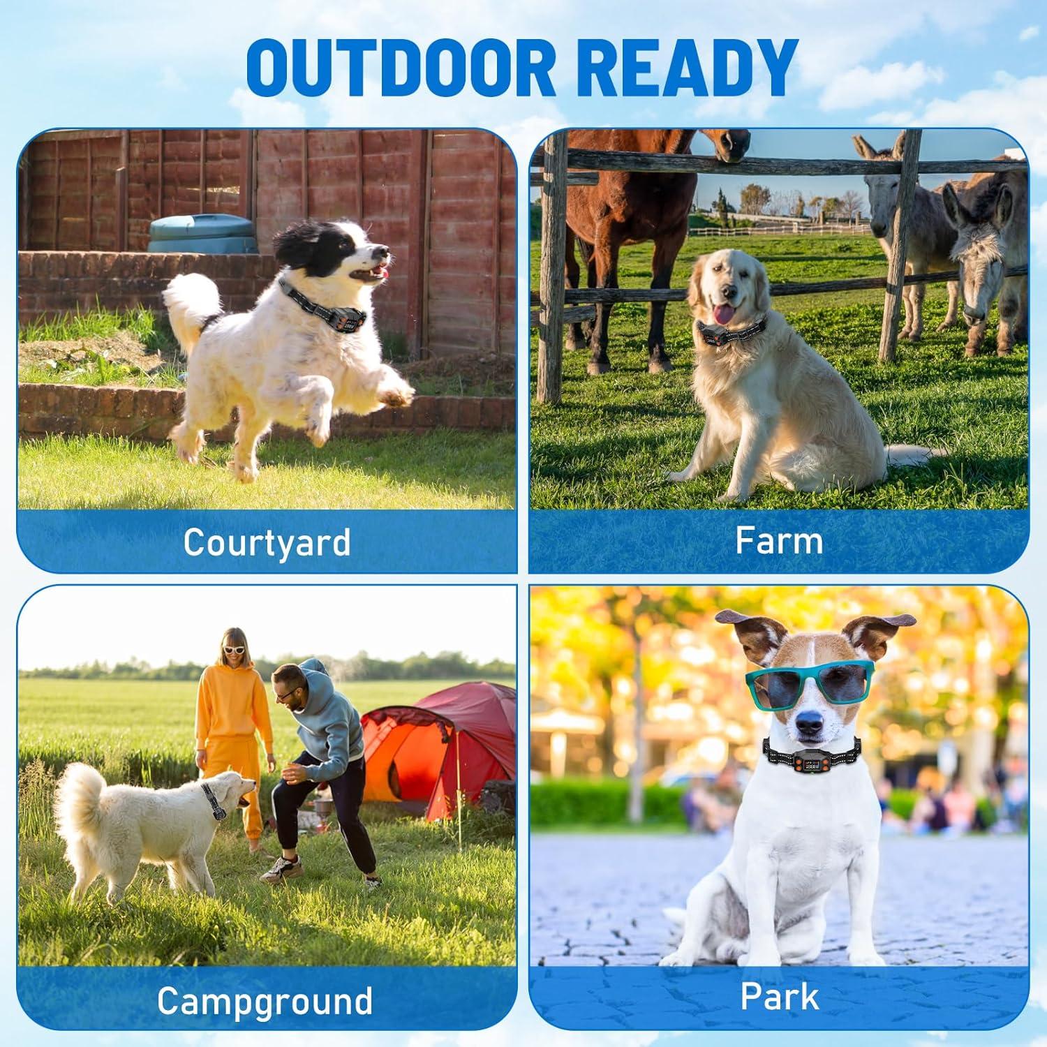 Cerca Inalámbrica GPS para Perros LINCAE, Collar Impermeable IPX7