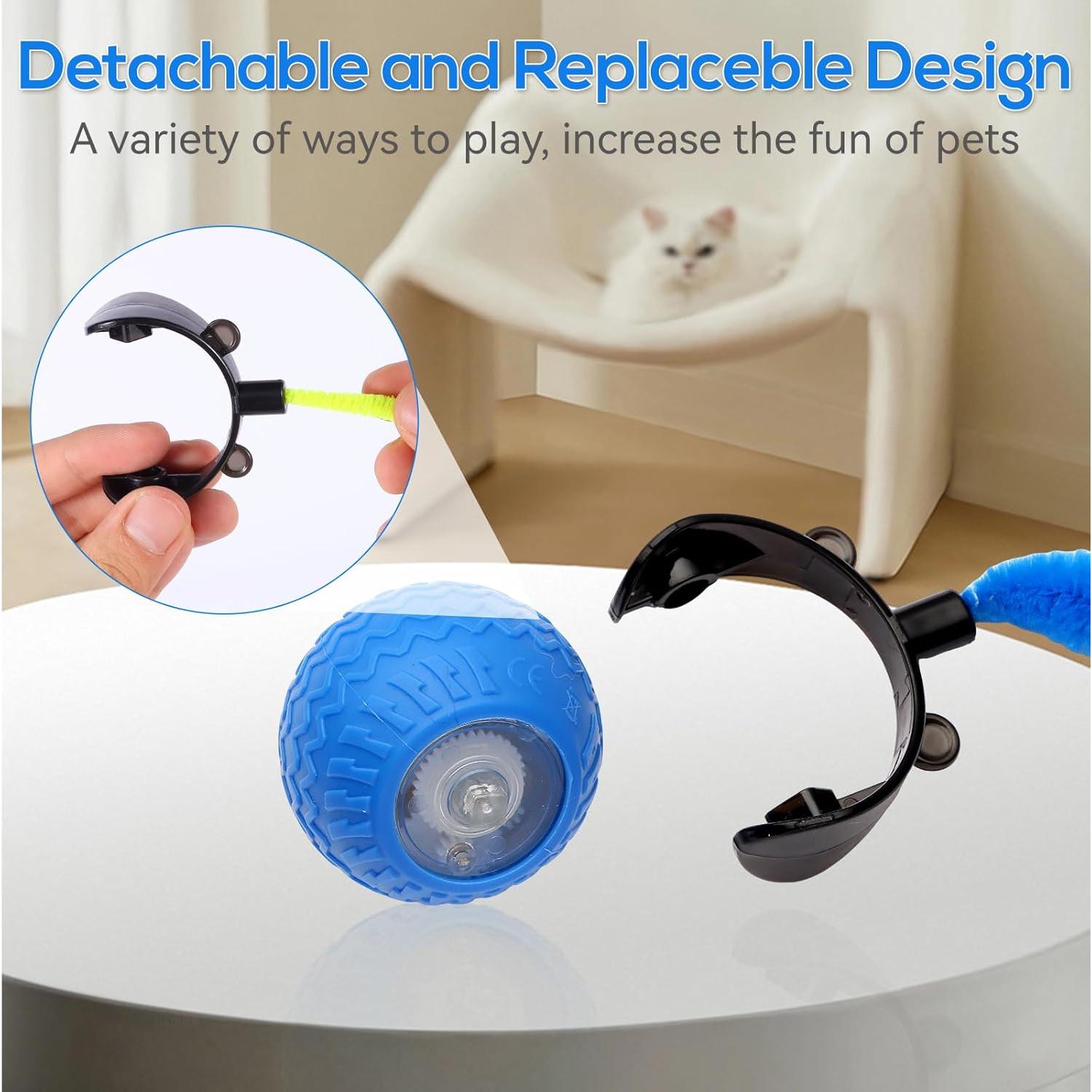 Juguete Interactivo para Gatos Maycserena Bola Automática 3 Modos