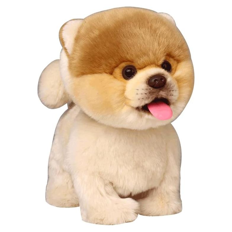 Juguete Interactivo de Peluche CU-MATE Perro Pomerania 33x25cm
