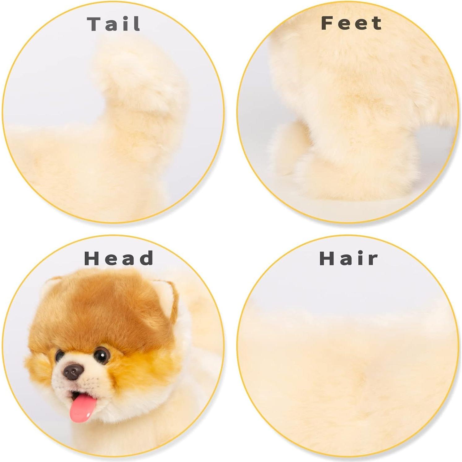 Juguete Interactivo de Peluche CU-MATE Perro Pomerania 33x25cm