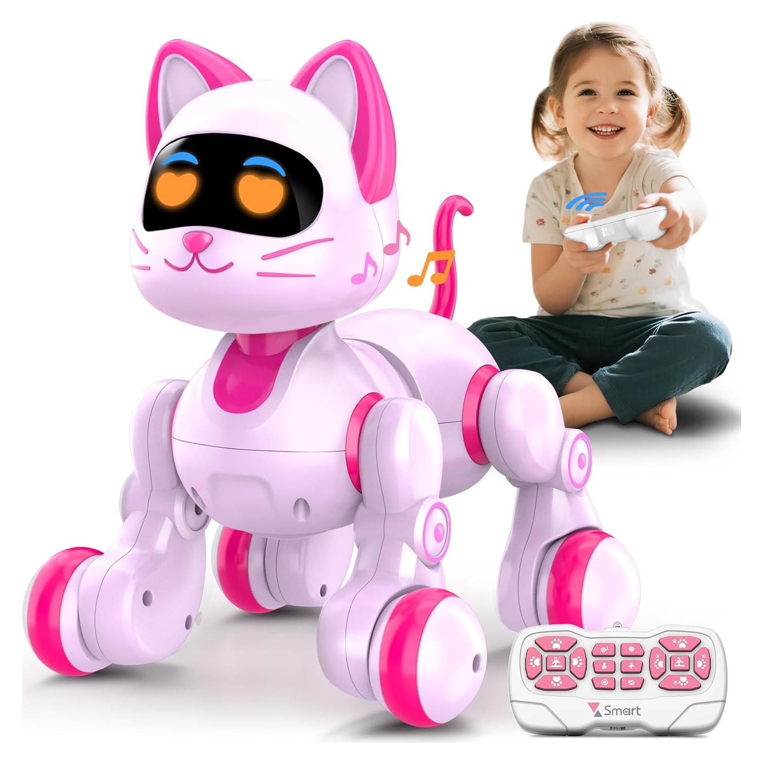 Gato Robot Interactivo Nicmore 6602 Rosa para Niñas 3-8 Años
