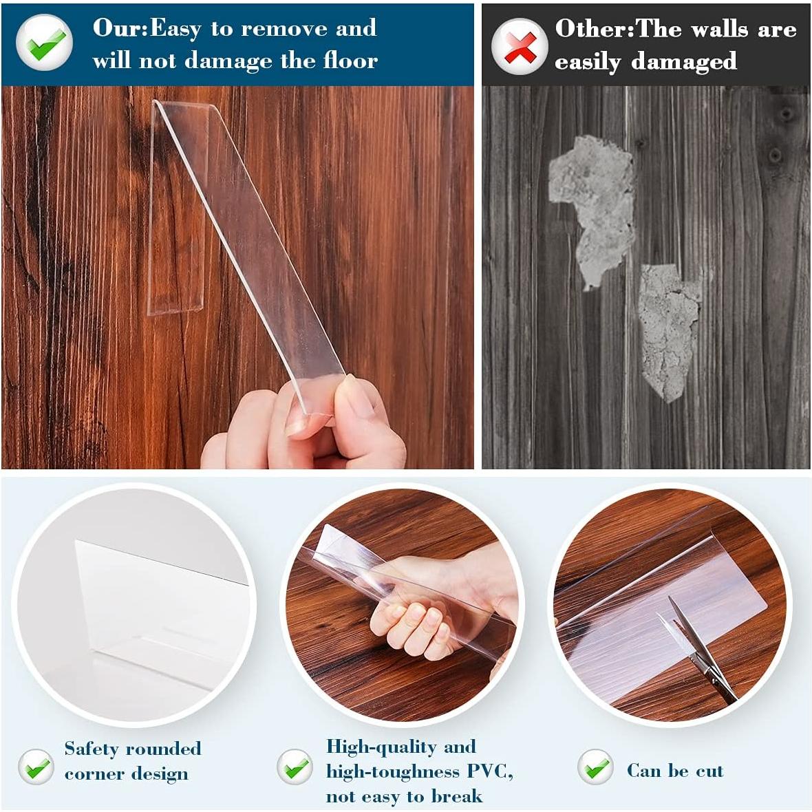 Bloqueador de Sofá Ajustable Clear 8 Piezas 320 cm