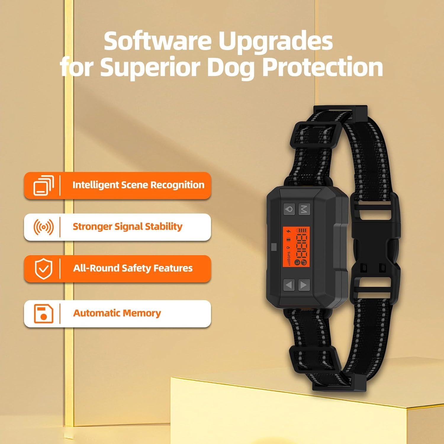 Collar GPS Inalámbrico Impermeable PetHey F810 para Perros