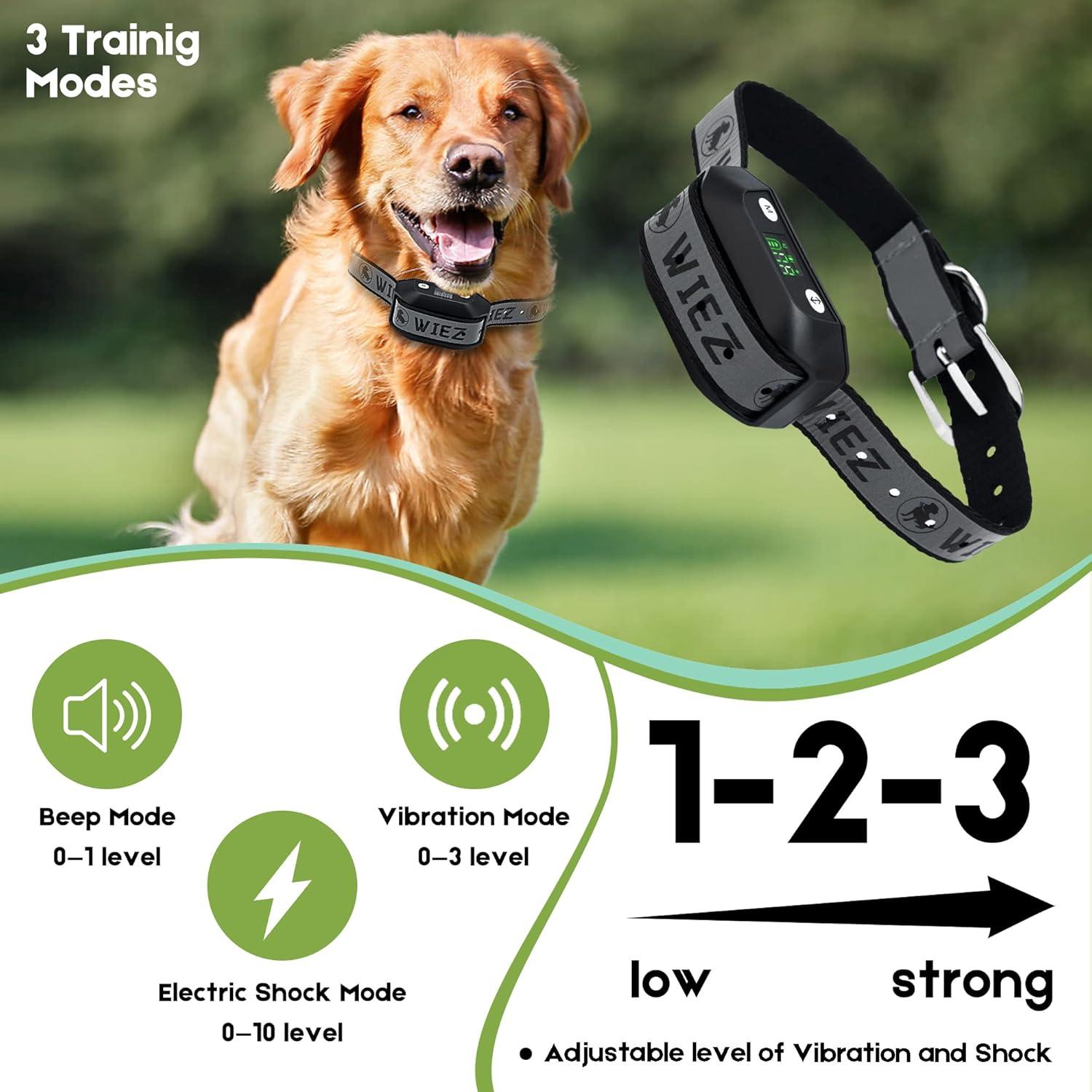 Cerca Inalámbrica GPS para Perros WIEZ D020, Rango 20-1000m