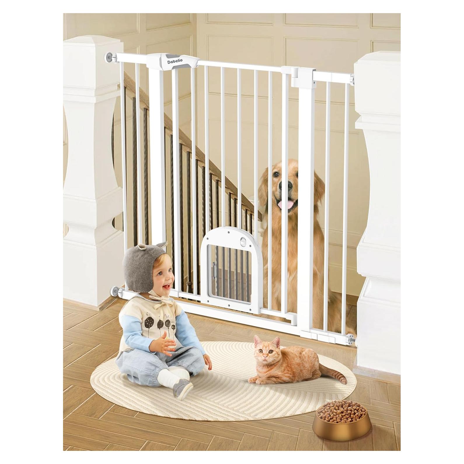 Puerta de Seguridad Babelio 91.44 cm para Bebés y Mascotas