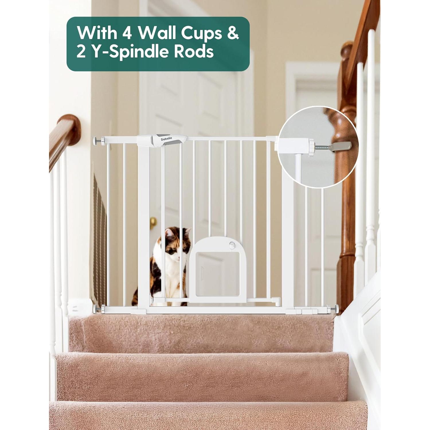 Puerta de Seguridad Babelio 91.44 cm para Bebés y Mascotas